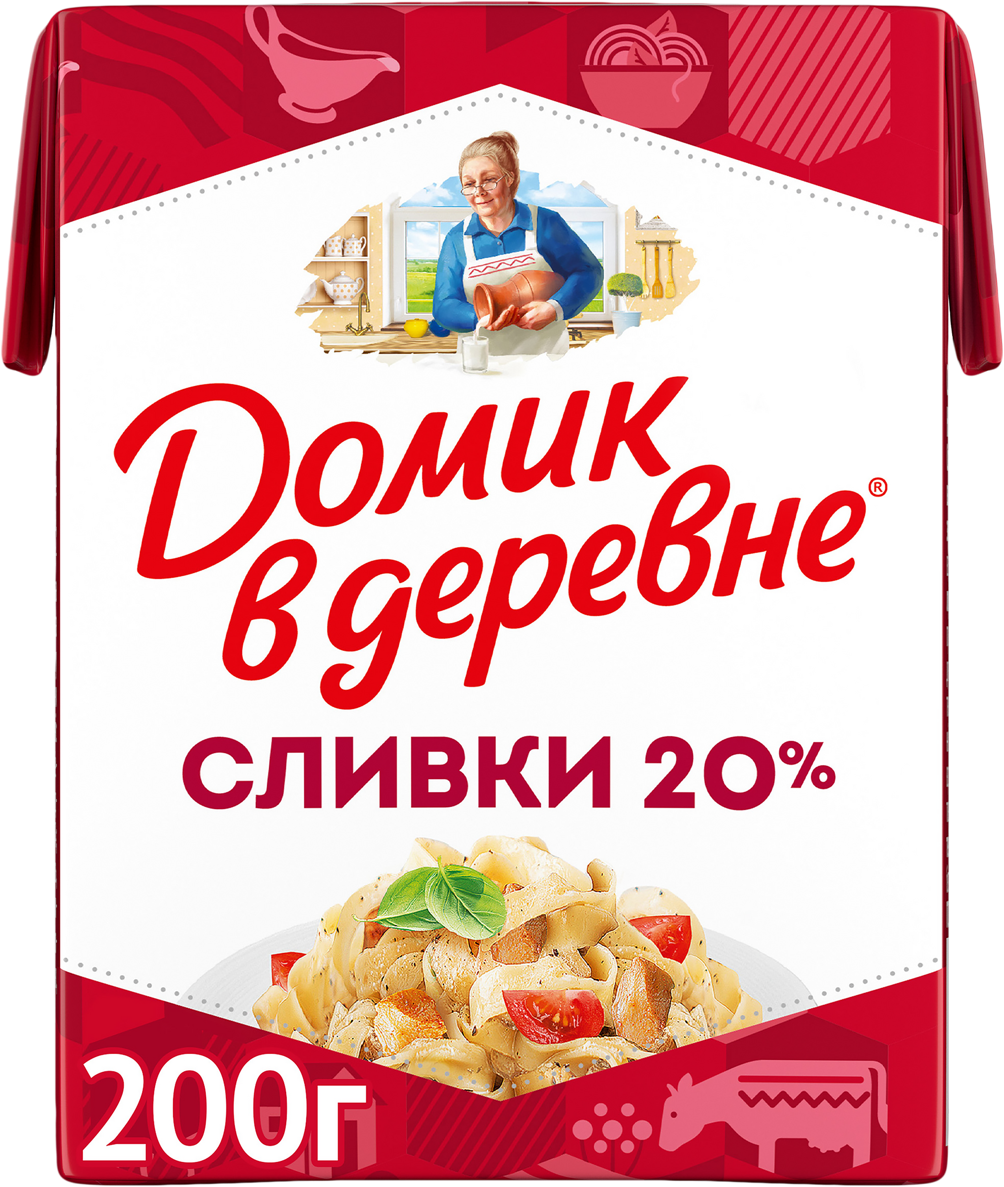 Изображение товара Сливки стерилизованные ДОМИК В ДЕРЕВНЕ 20%, без змж, 200г Изображение товара Сливки стерилизованные ДОМИК В ДЕРЕВНЕ 20%, без змж, 200г