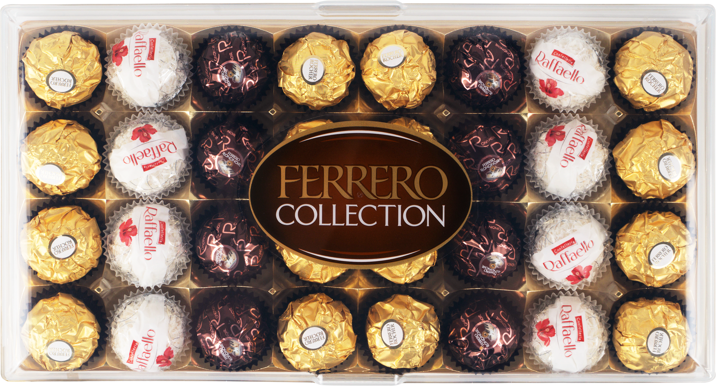 Изображение товара Набор конфет FERRERO COLLECTION Ассорти 359,2г с орехами и кокосом