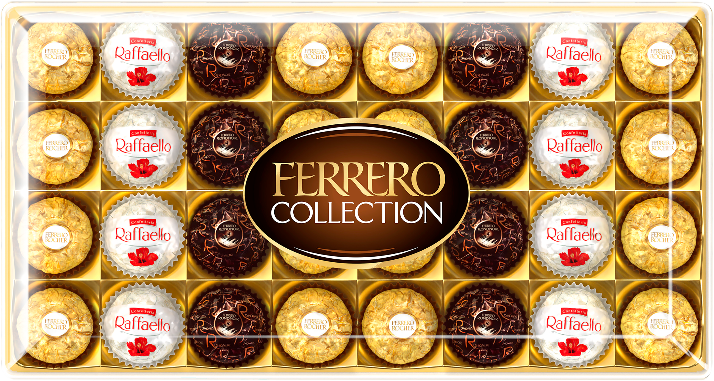 Изображение товара Набор конфет FERRERO COLLECTION Ассорти, 359,2г Изображение товара Набор конфет FERRERO COLLECTION Ассорти, 359,2г