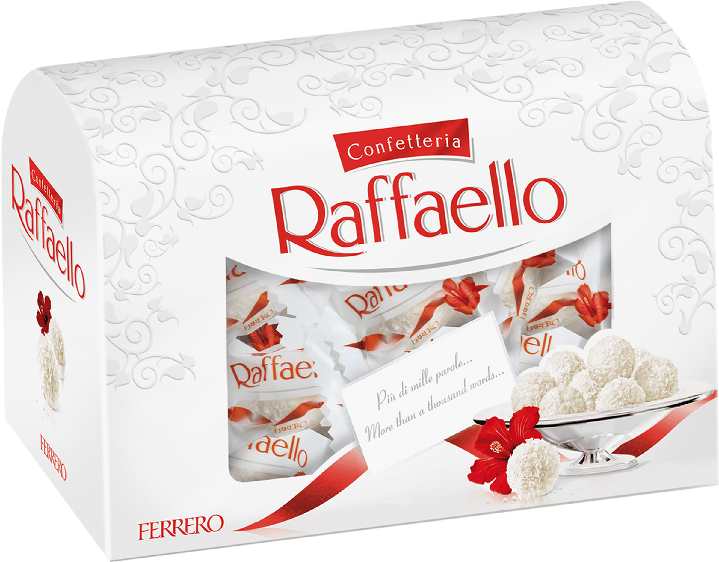 Изображение товара Конфеты RAFFAELLO с миндалем и кокосом 240г - премиальный десерт для взрослых Изображение товара Конфеты RAFFAELLO с миндалем и кокосом 240г - премиальный десерт для взрослых