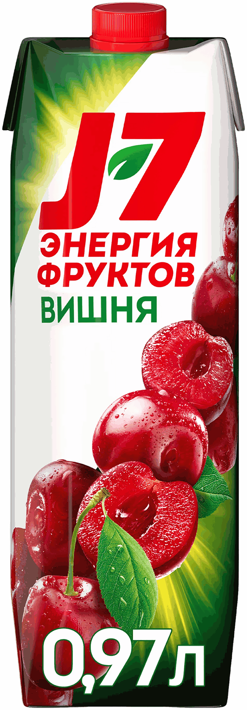 Изображение товара Нектар J7 Вишня осветленный, 0. 97л - натуральный фруктовый напиток с насыщенным вкусом Изображение товара Нектар J7 Вишня осветленный, 0. 97л - натуральный фруктовый напиток с насыщенным вкусом