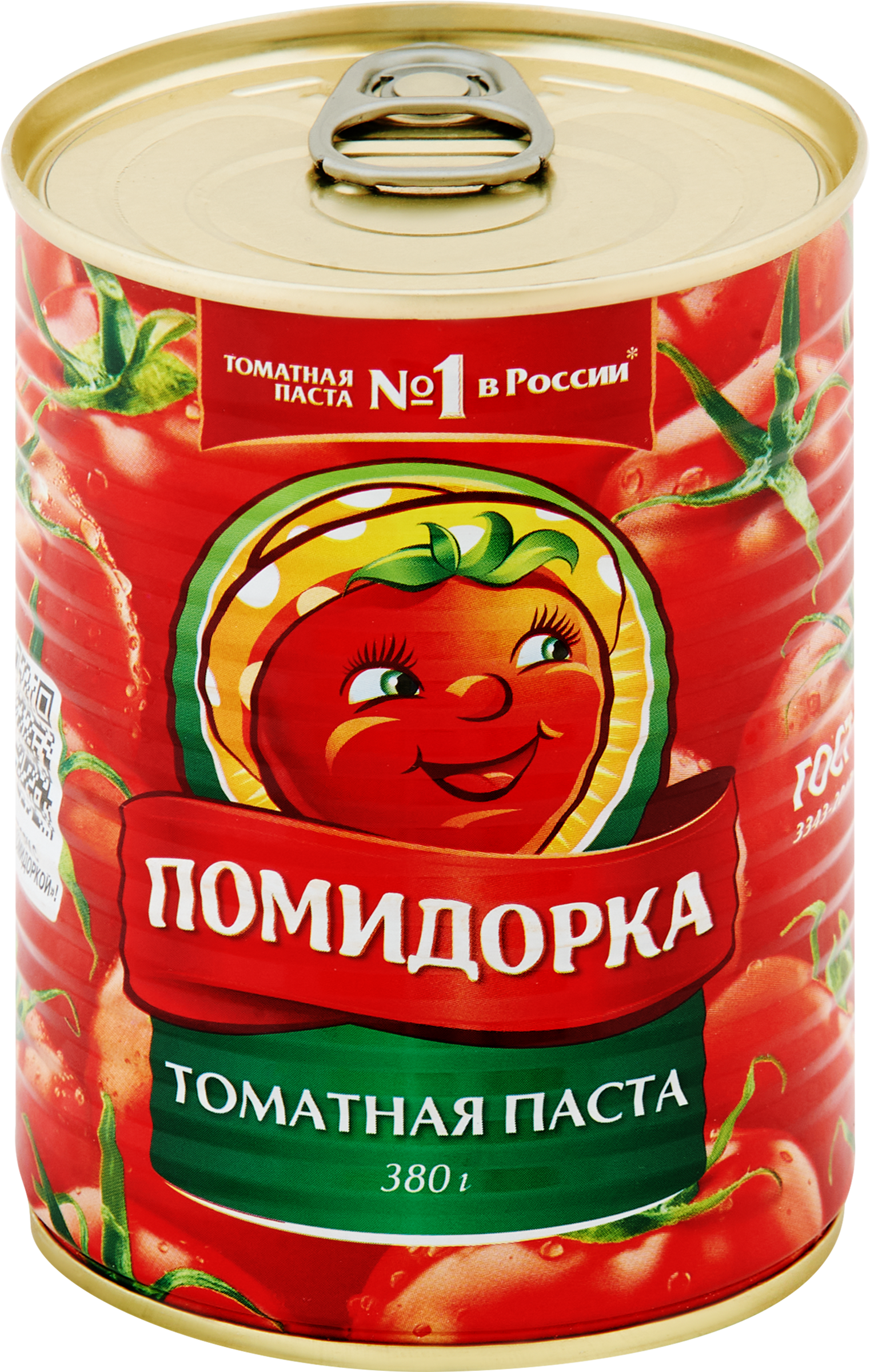Изображение товара Паста томатная ПОМИДОРКА 380г натуральный соус для блюд и заготовок Изображение товара Паста томатная ПОМИДОРКА 380г натуральный соус для блюд и заготовок