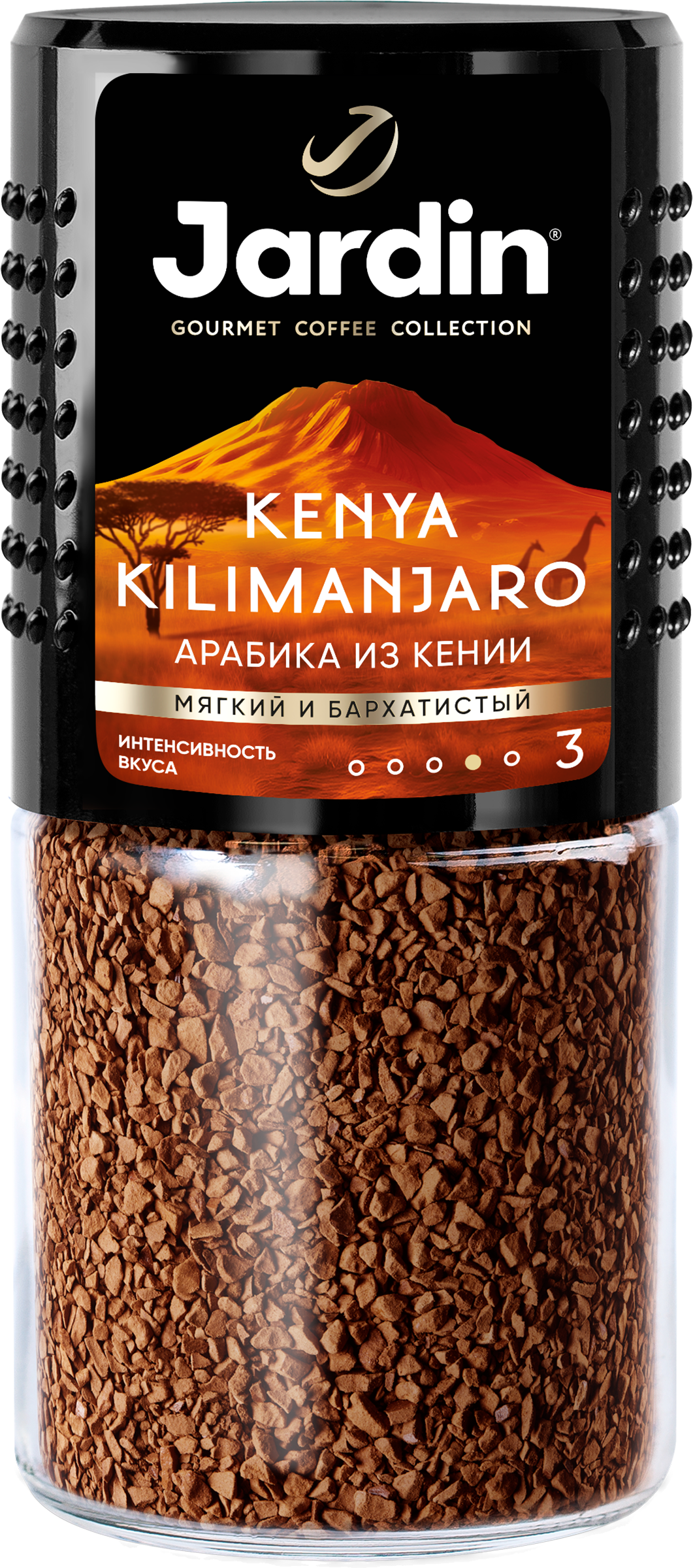 Изображение товара Кофе растворимый JARDIN Kenya Kilimanjaro натуральный сублимированный 95г