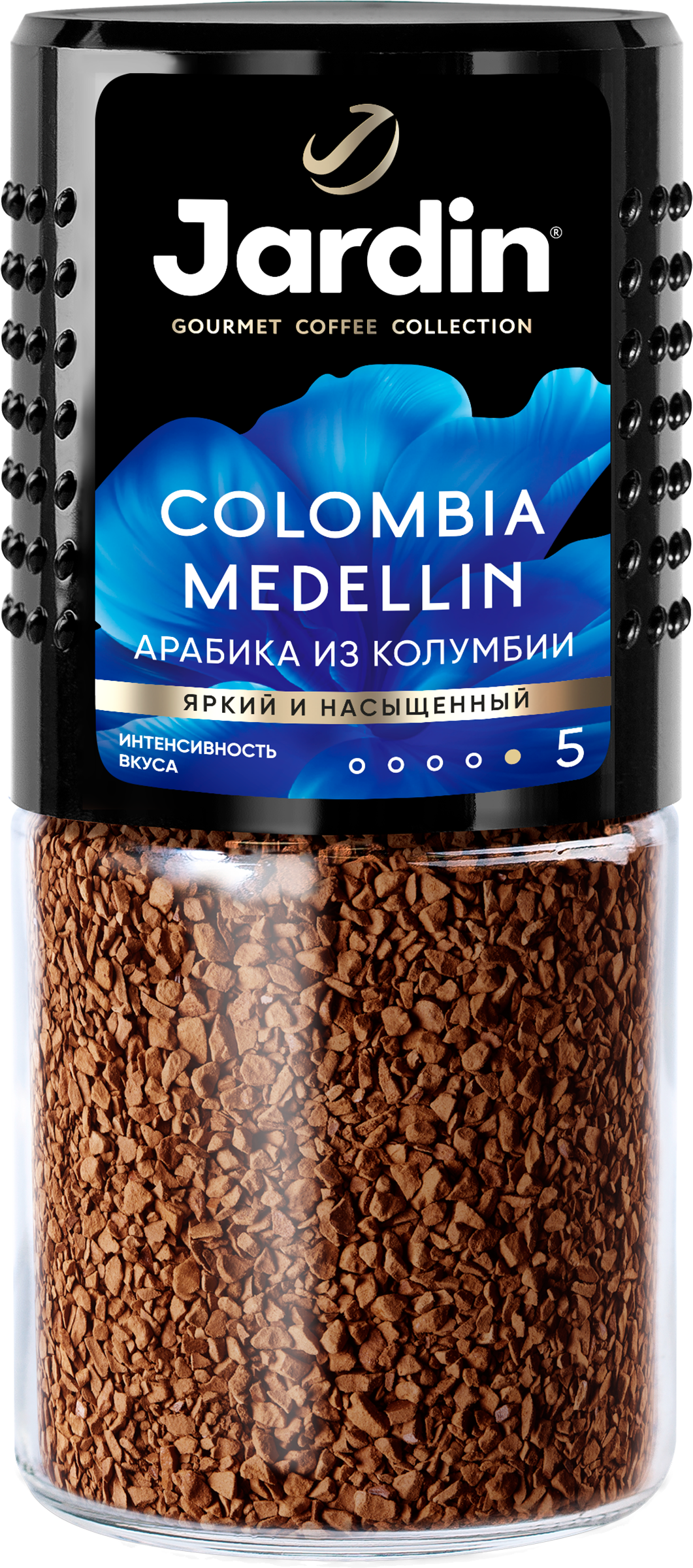 Изображение товара Кофе растворимый JARDIN Colombia Medellin натуральный сублимированный 95г