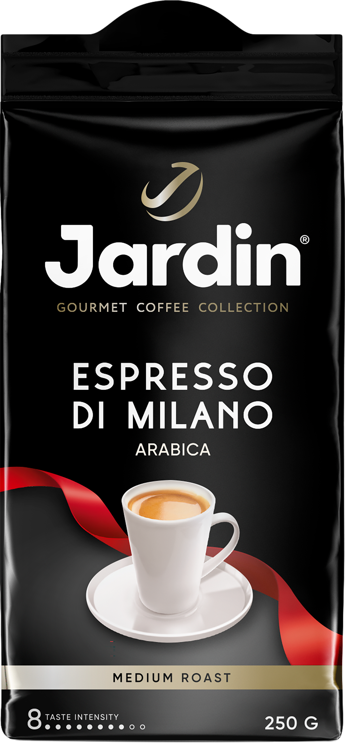 Изображение товара Кофе молотый JARDIN Espresso di Milano 250г для эспрессо темная обжарка Изображение товара Кофе молотый JARDIN Espresso di Milano 250г для эспрессо темная обжарка