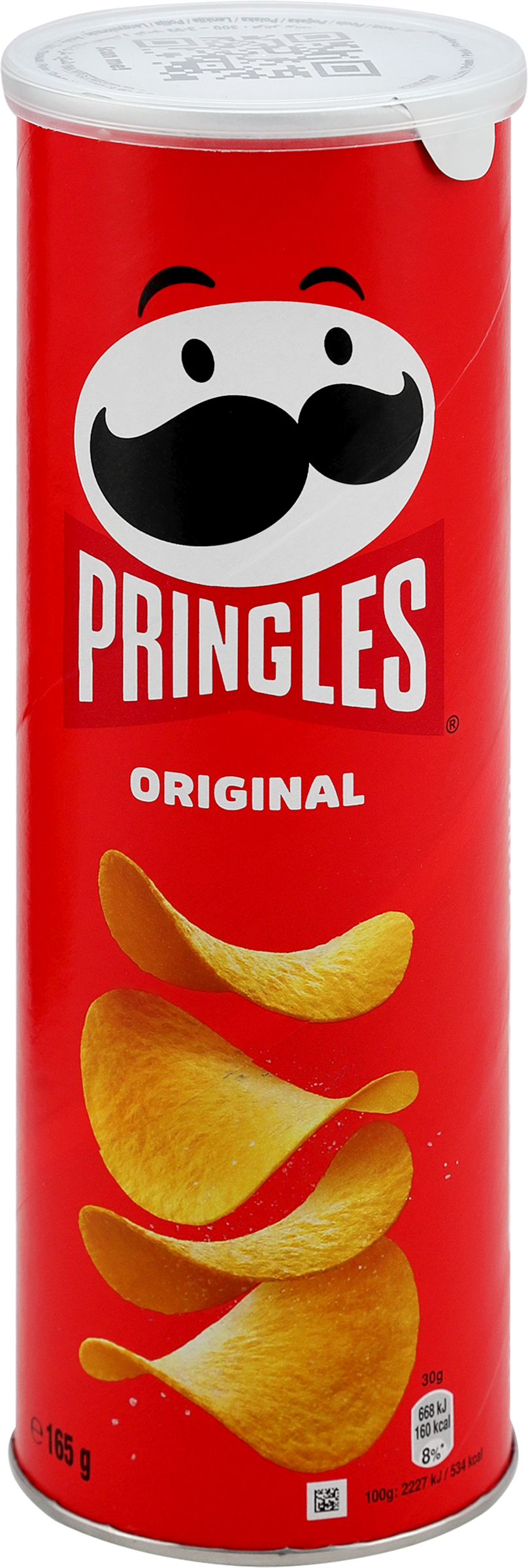 Изображение товара Картофельные чипсы PRINGLES Оригинальные, классический вкус, 165г Изображение товара Картофельные чипсы PRINGLES Оригинальные, классический вкус, 165г