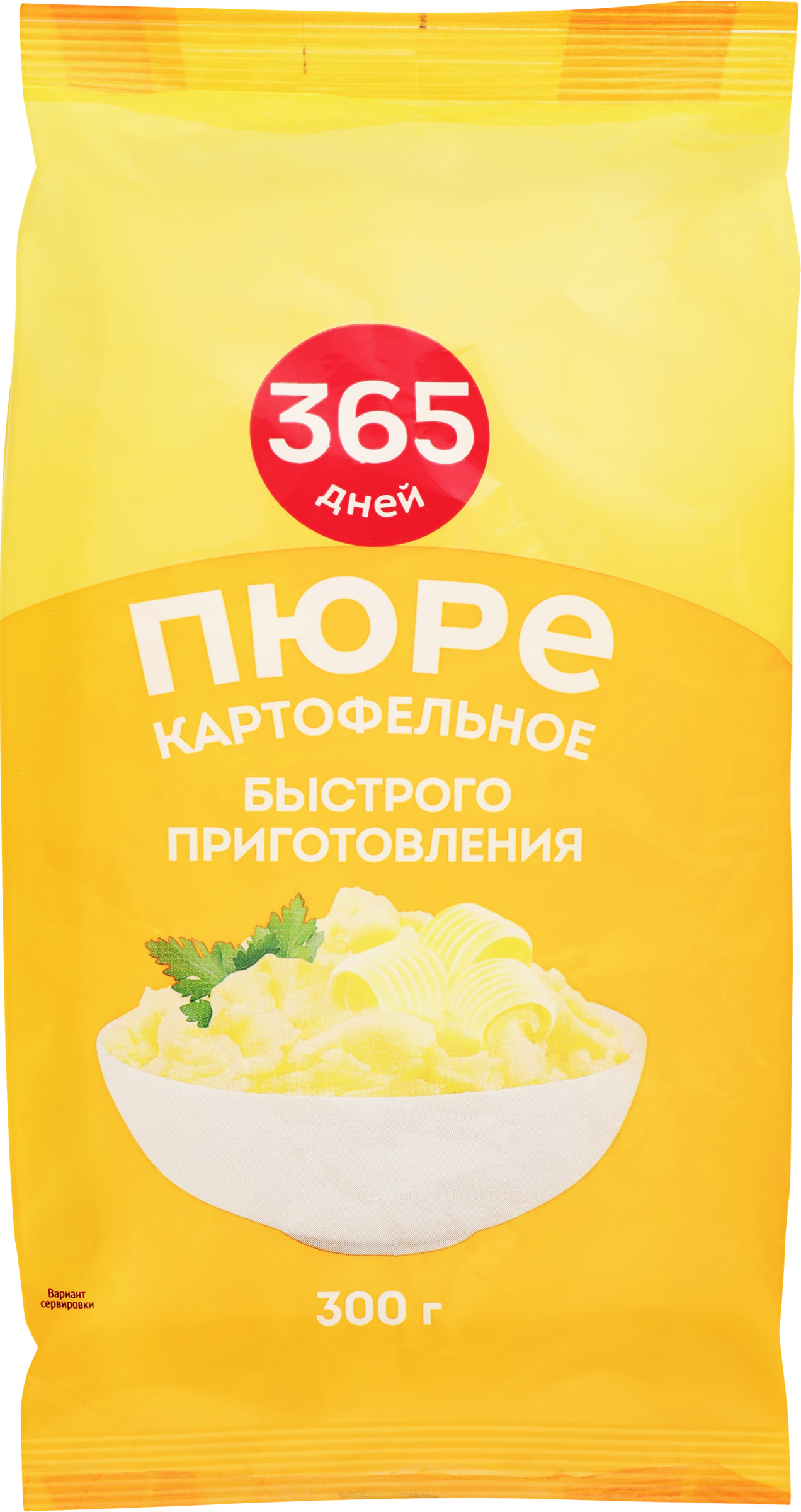 Изображение товара Пюре картофельное 365 ДНЕЙ, 300г быстрого приготовления с пряностями Изображение товара Пюре картофельное 365 ДНЕЙ, 300г быстрого приготовления с пряностями