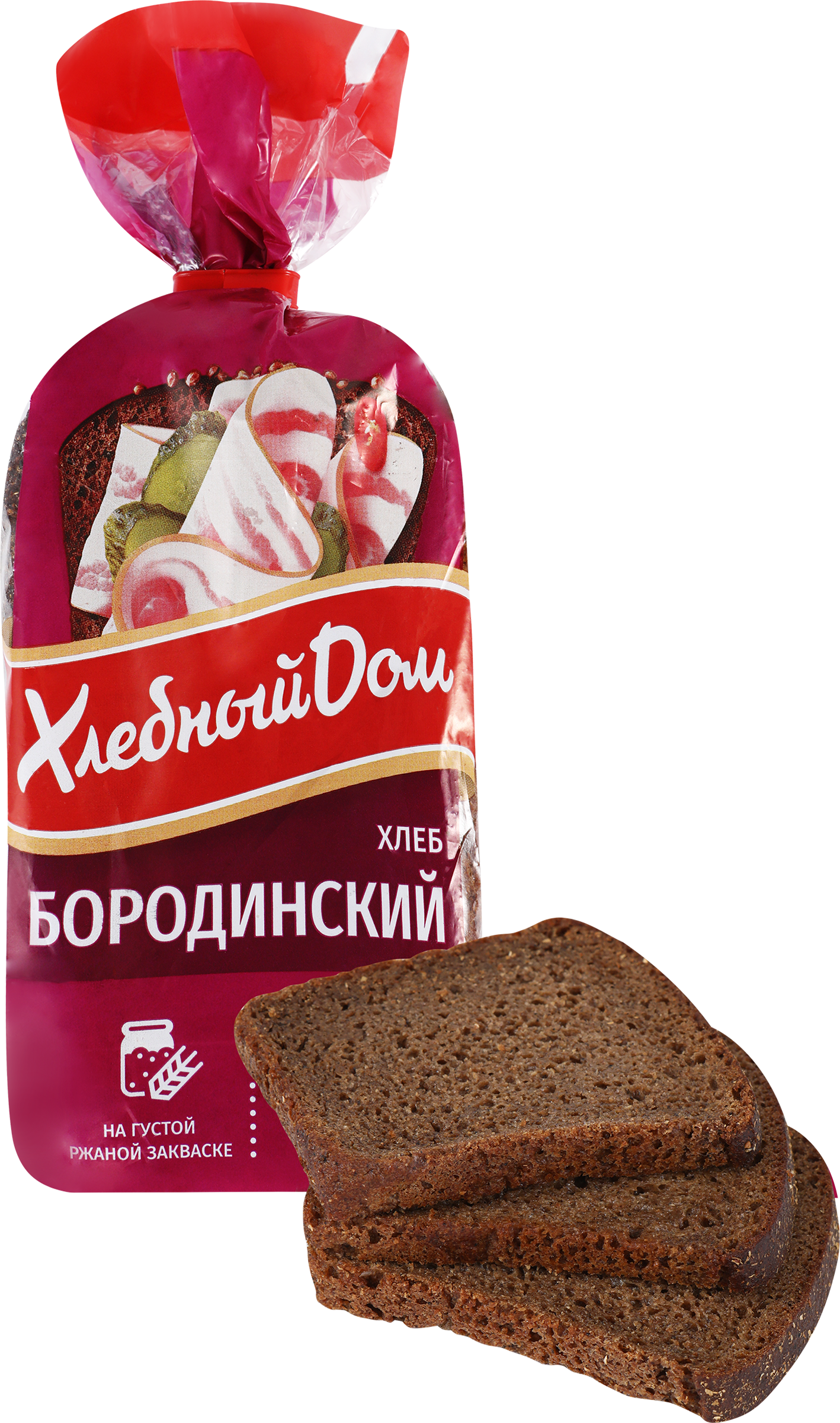 Изображение товара Хлеб Бородинский ржано-пшеничный в нарезке 400г ГОСТ Изображение товара Хлеб Бородинский ржано-пшеничный в нарезке 400г ГОСТ