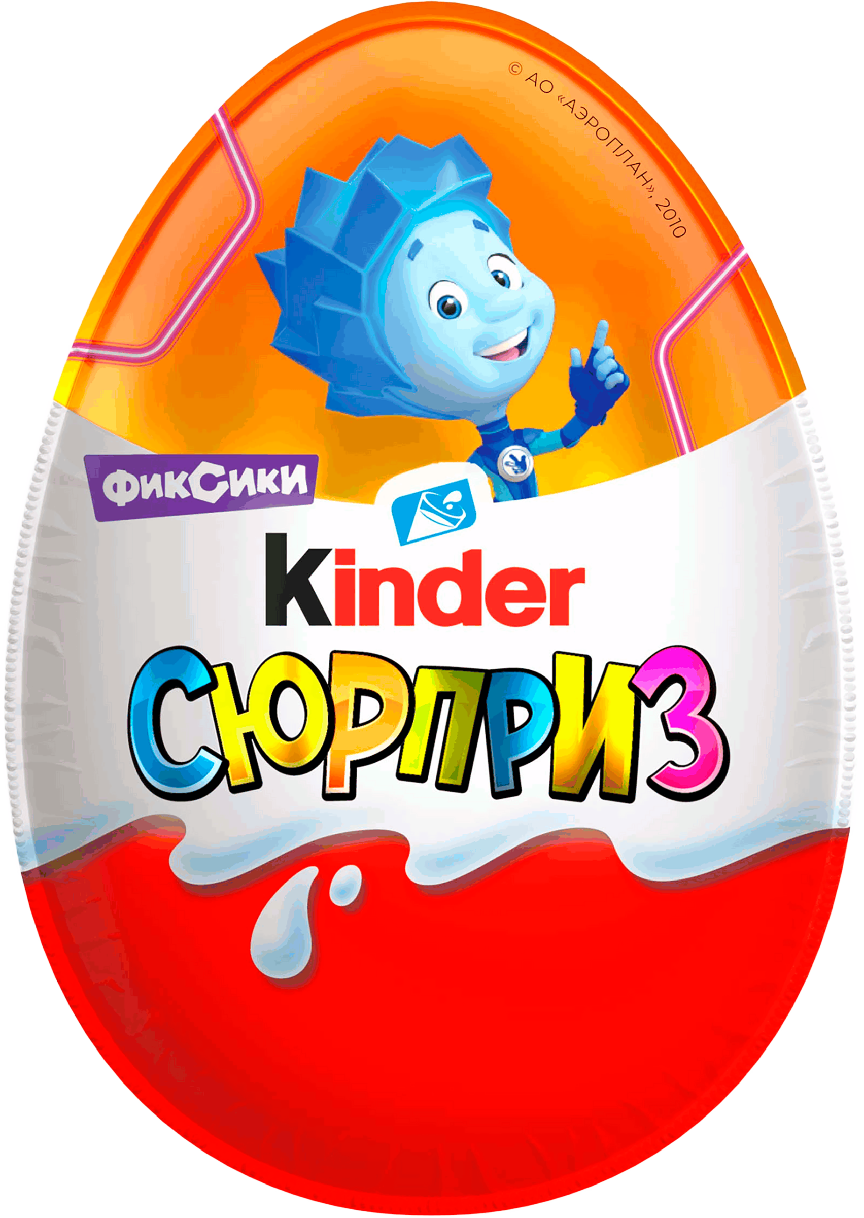 Изображение товара Яйцо шоколадное KINDER Сюрприз из молочного шоколада с игрушкой 20г Изображение товара Яйцо шоколадное KINDER Сюрприз из молочного шоколада с игрушкой 20г