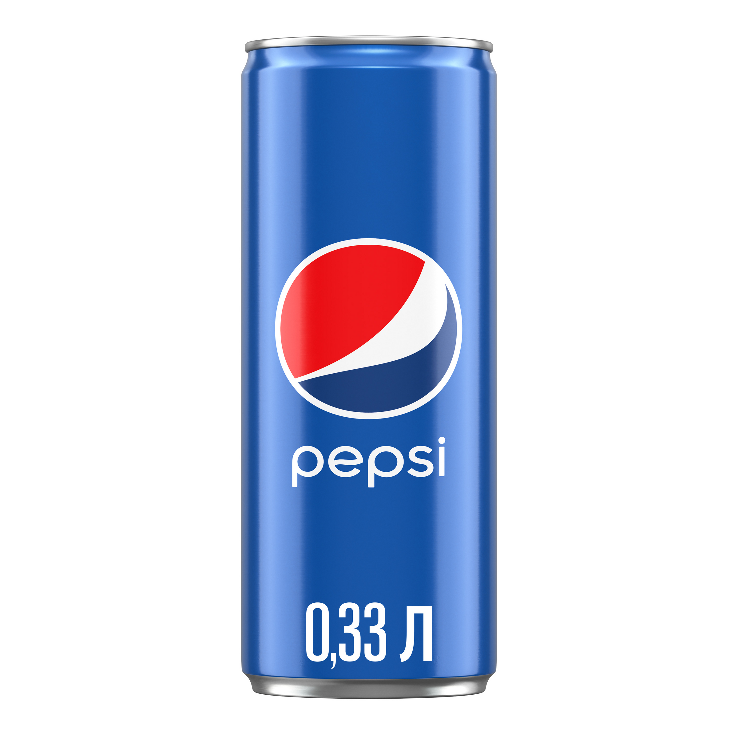 Изображение товара Напиток PEPSI-COLA сильногазированный, 0.33л в железной банке