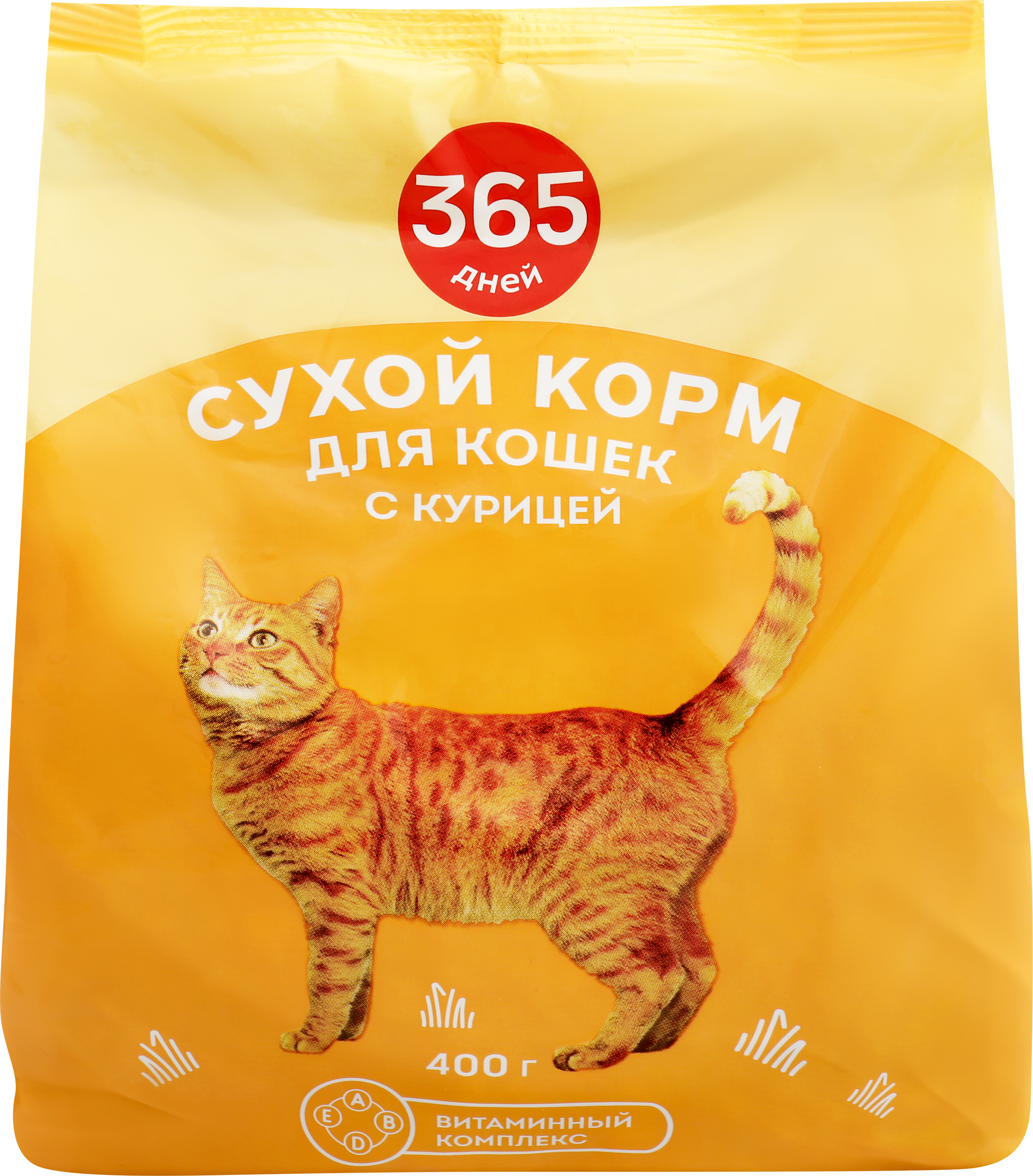 Изображение товара Сухой корм для кошек 365 ДНЕЙ с курицей, сбалансированный и вкусный