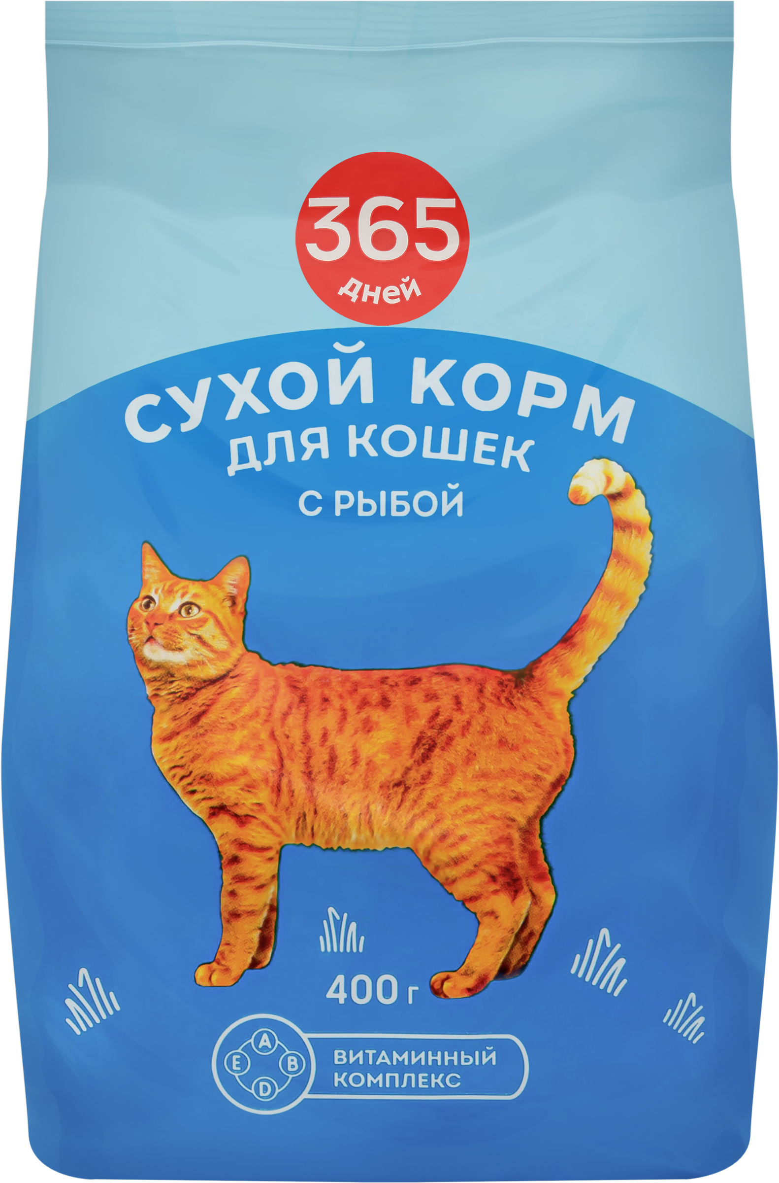 Изображение товара Корм сухой для кошек 365 ДНЕЙ с рыбой, сбалансированный и вкусный Изображение товара Корм сухой для кошек 365 ДНЕЙ с рыбой, сбалансированный и вкусный