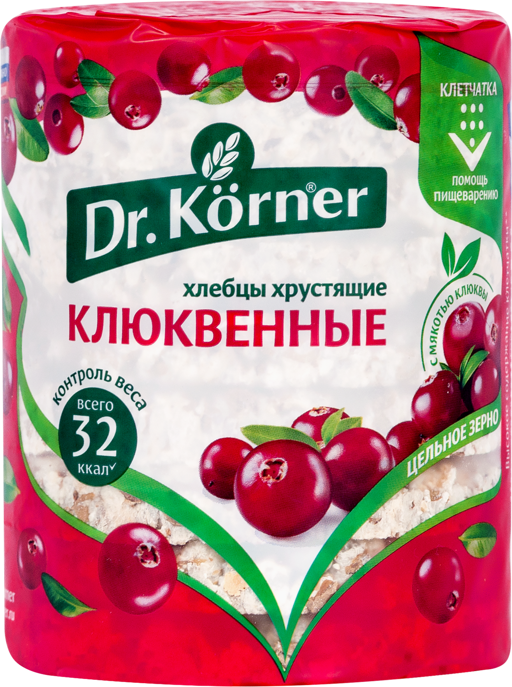 Изображение товара Хлебцы Злаковый с Клюквой DR KORNER, Веганские, Полезный перекус Изображение товара Хлебцы Злаковый с Клюквой DR KORNER, Веганские, Полезный перекус