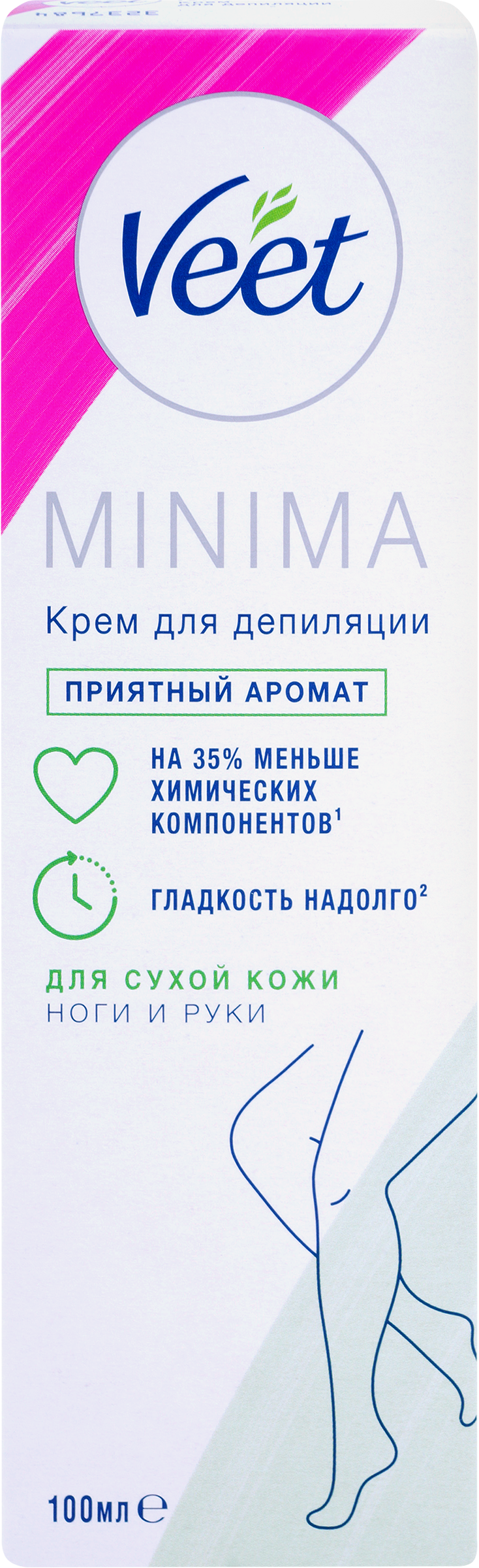 Изображение товара Крем для депиляции VEET для сухой кожи, 100мл Изображение товара Крем для депиляции VEET для сухой кожи, 100мл