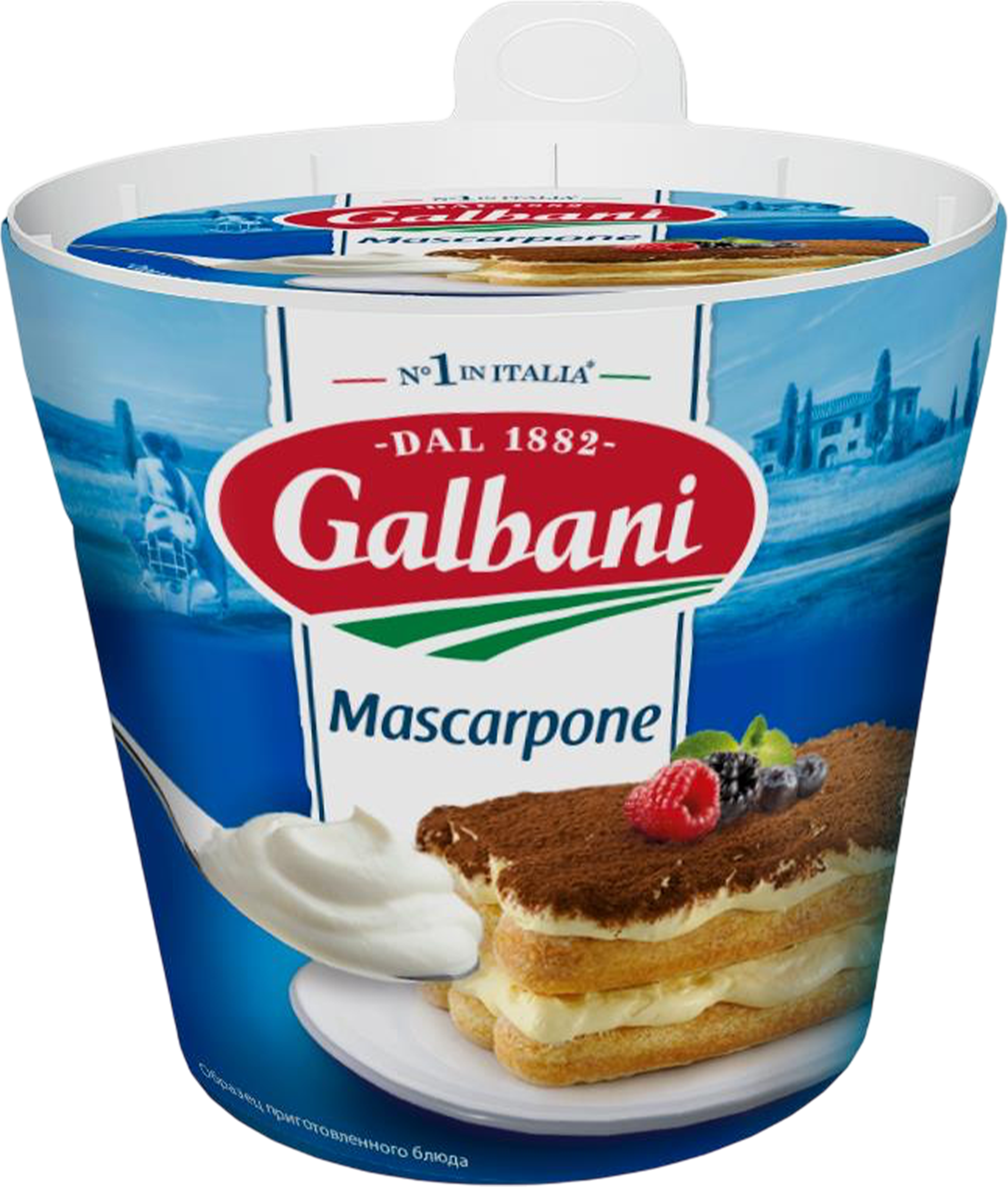 Изображение товара Маскарпоне GALBANI 80% жирности, 250г - итальянский кремообразный сыр для десертов Изображение товара Маскарпоне GALBANI 80% жирности, 250г - итальянский кремообразный сыр для десертов