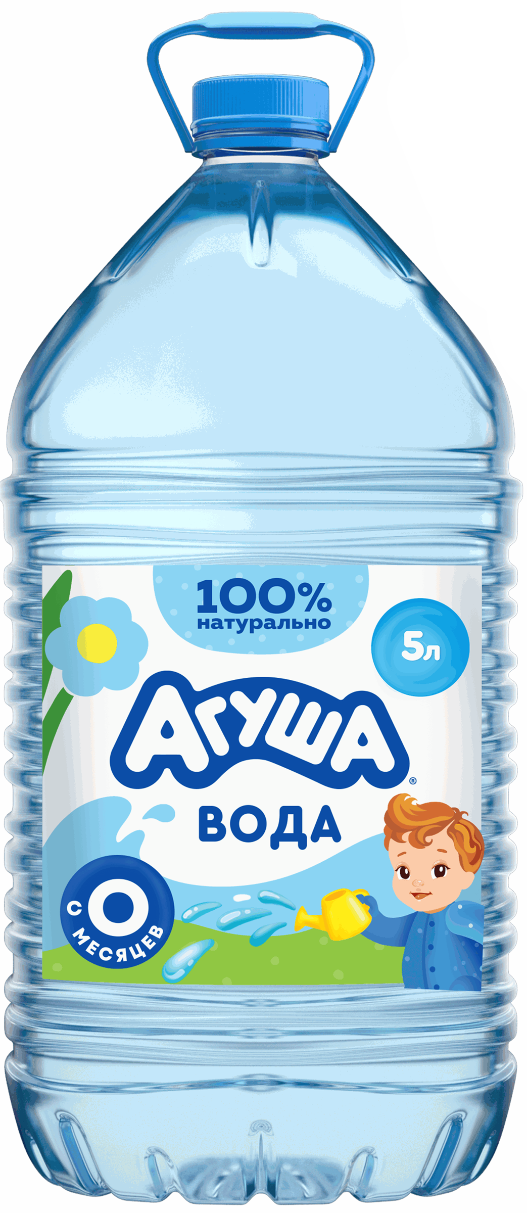Изображение товара Вода питьевая детская АГУША 5л для питания детей Изображение товара Вода питьевая детская АГУША 5л для питания детей