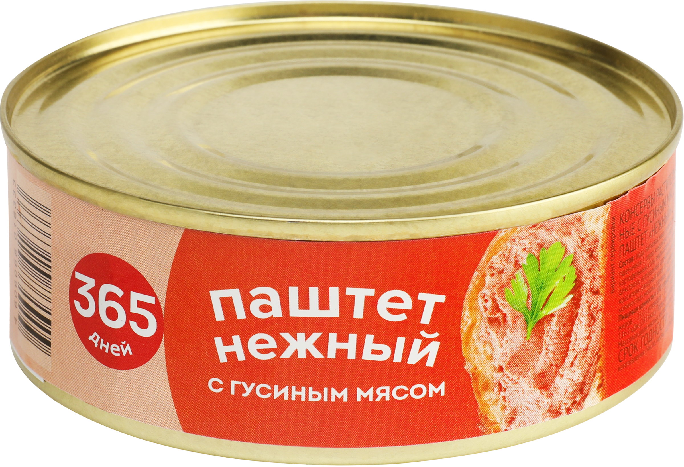 Изображение товара Паштет из гусиного мяса 365 ДНЕЙ, стерилизованный, 250 г