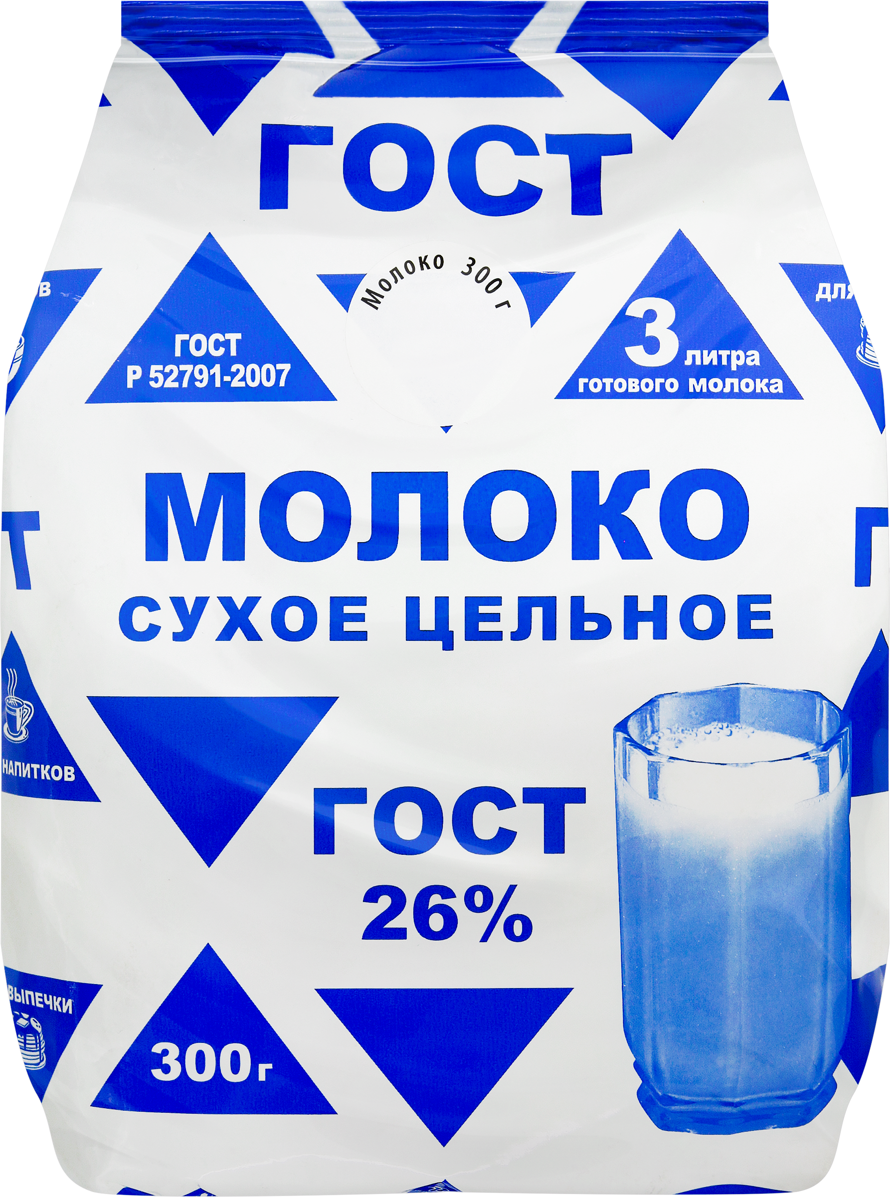 Изображение товара Молоко сухое цельное 26% без змж, ГОСТ, 300г Изображение товара Молоко сухое цельное 26% без змж, ГОСТ, 300г