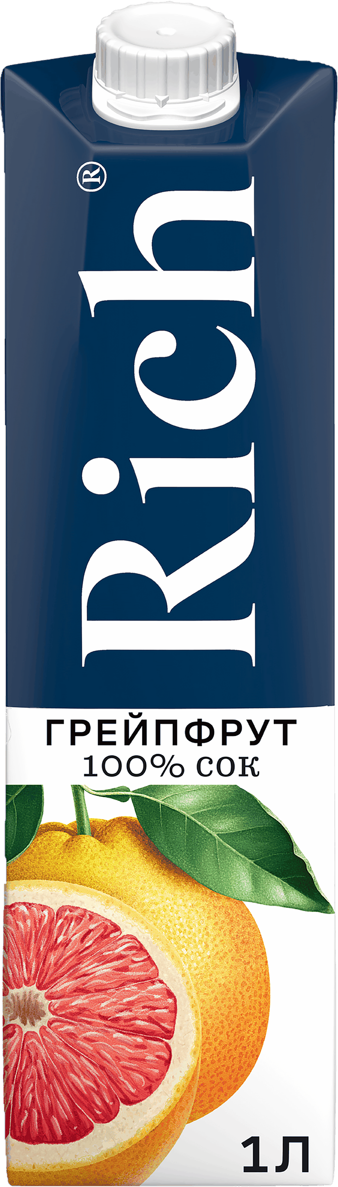 Изображение товара Сок RICH Грейпфрут, 1л