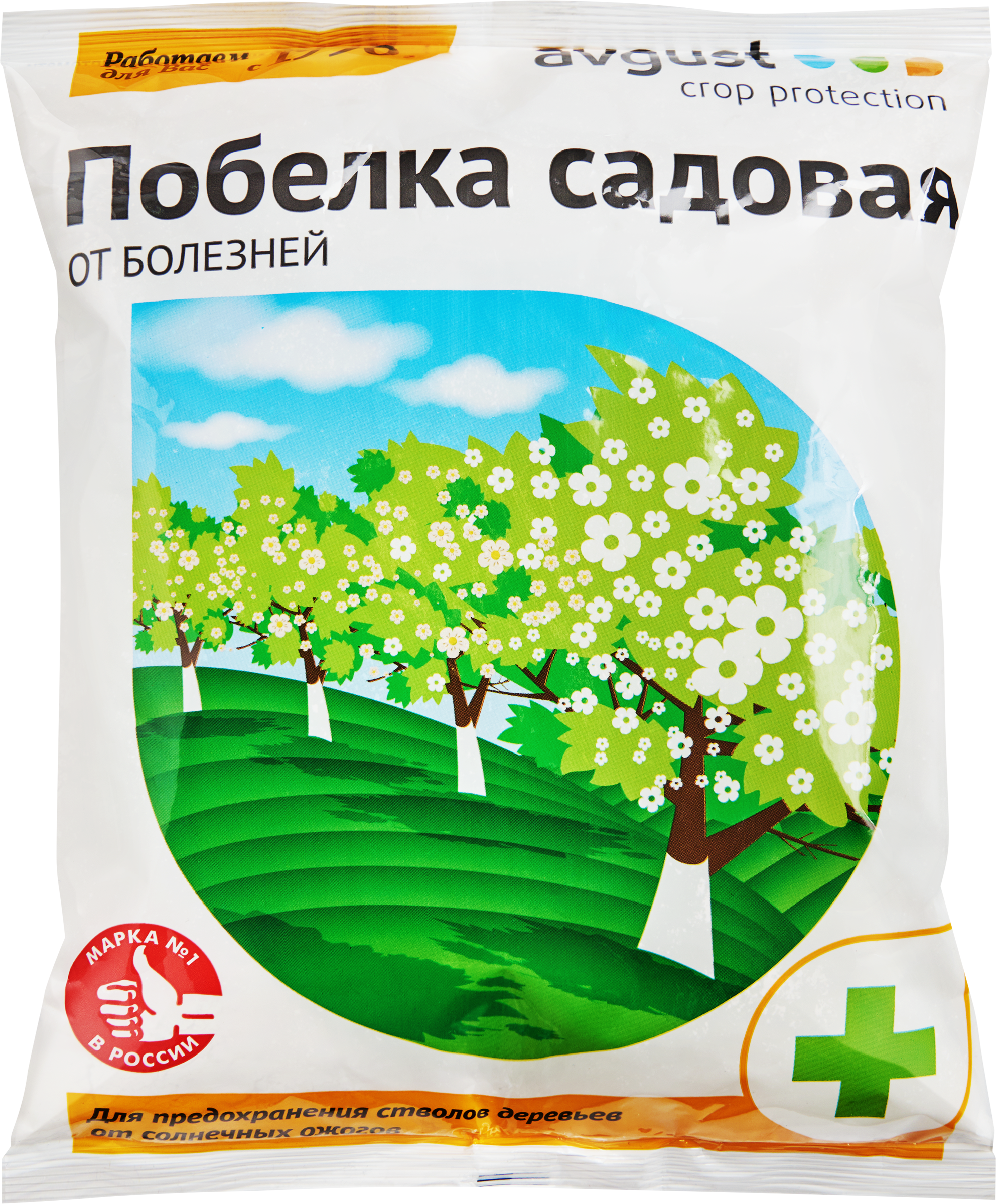 Изображение товара Побелка садовая AVGUST 500г для защиты растений