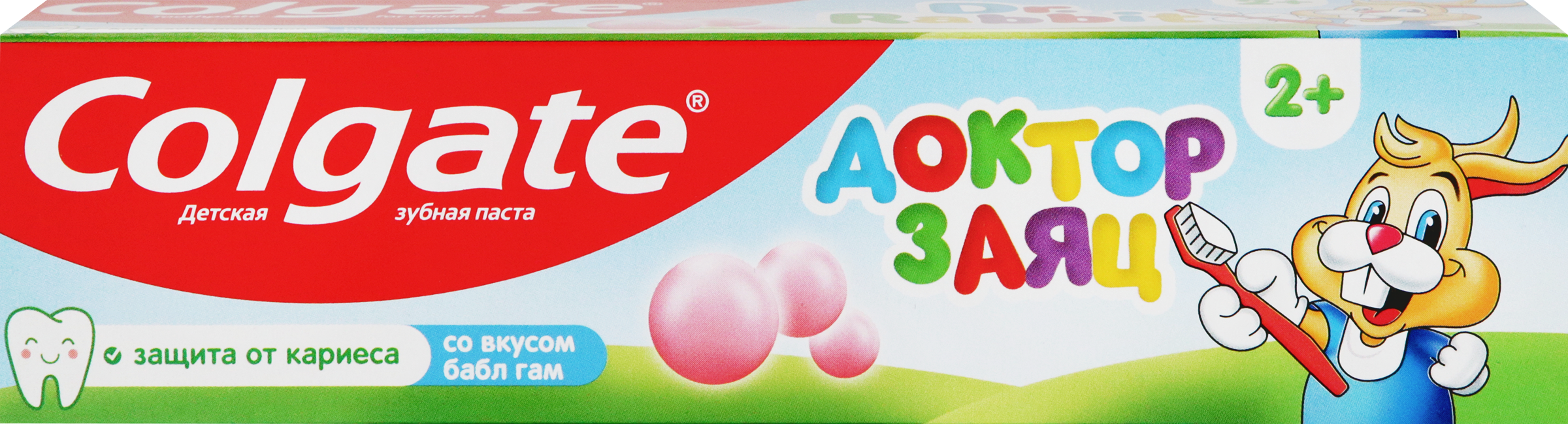 Изображение товара Зубная паста COLGATE Доктор Заяц со вкусом жвачки 50мл Изображение товара Зубная паста COLGATE Доктор Заяц со вкусом жвачки 50мл