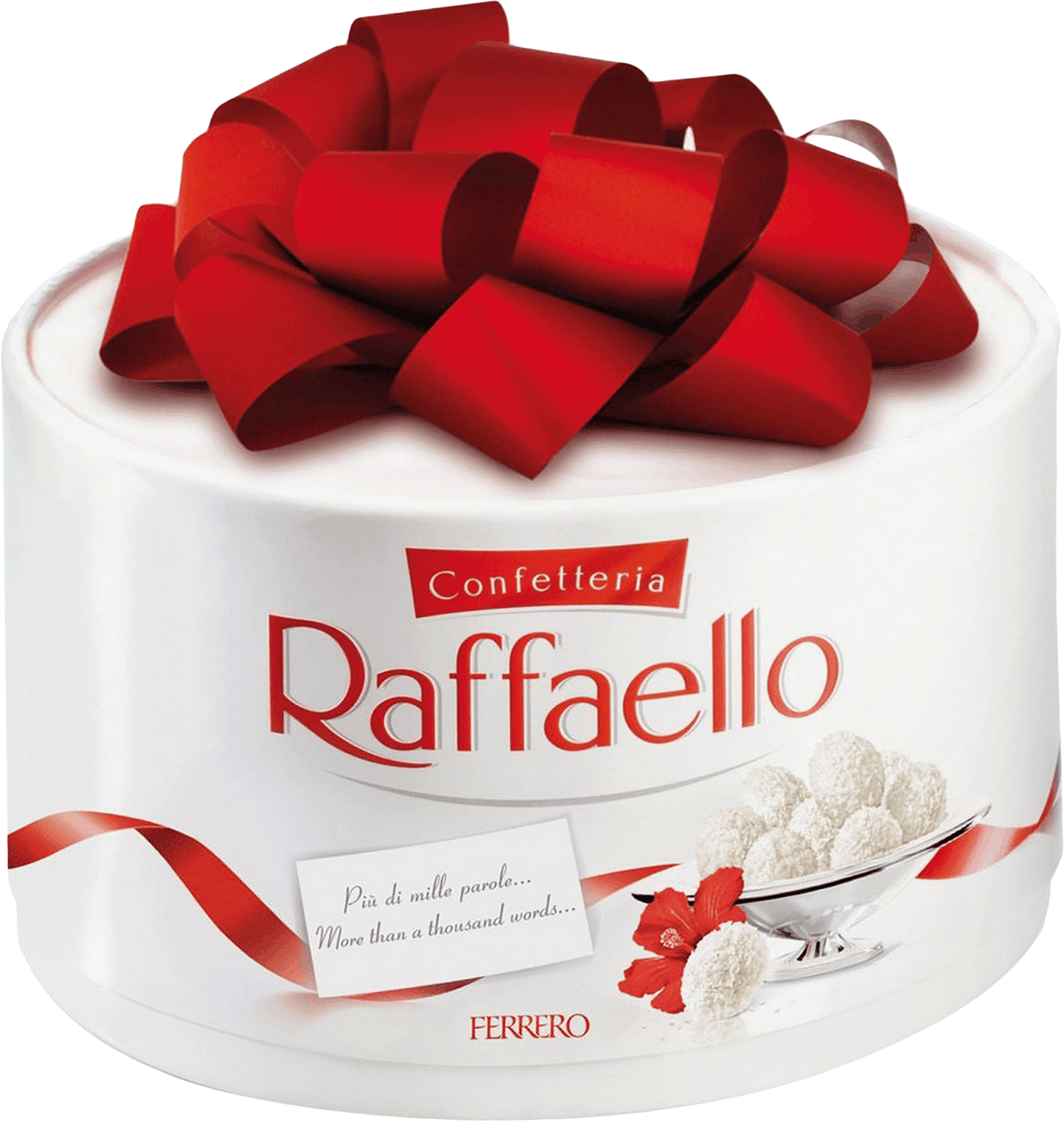 Изображение товара Конфеты RAFFAELLO с миндалем и кокосом 100г подарочная упаковка Изображение товара Конфеты RAFFAELLO с миндалем и кокосом 100г подарочная упаковка
