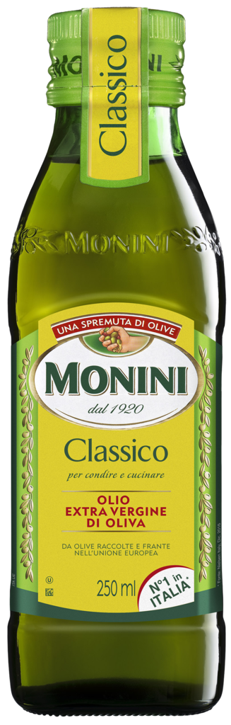 Изображение товара Масло оливковое MONINI Classico Extra Vergine 250мл нерафинированное