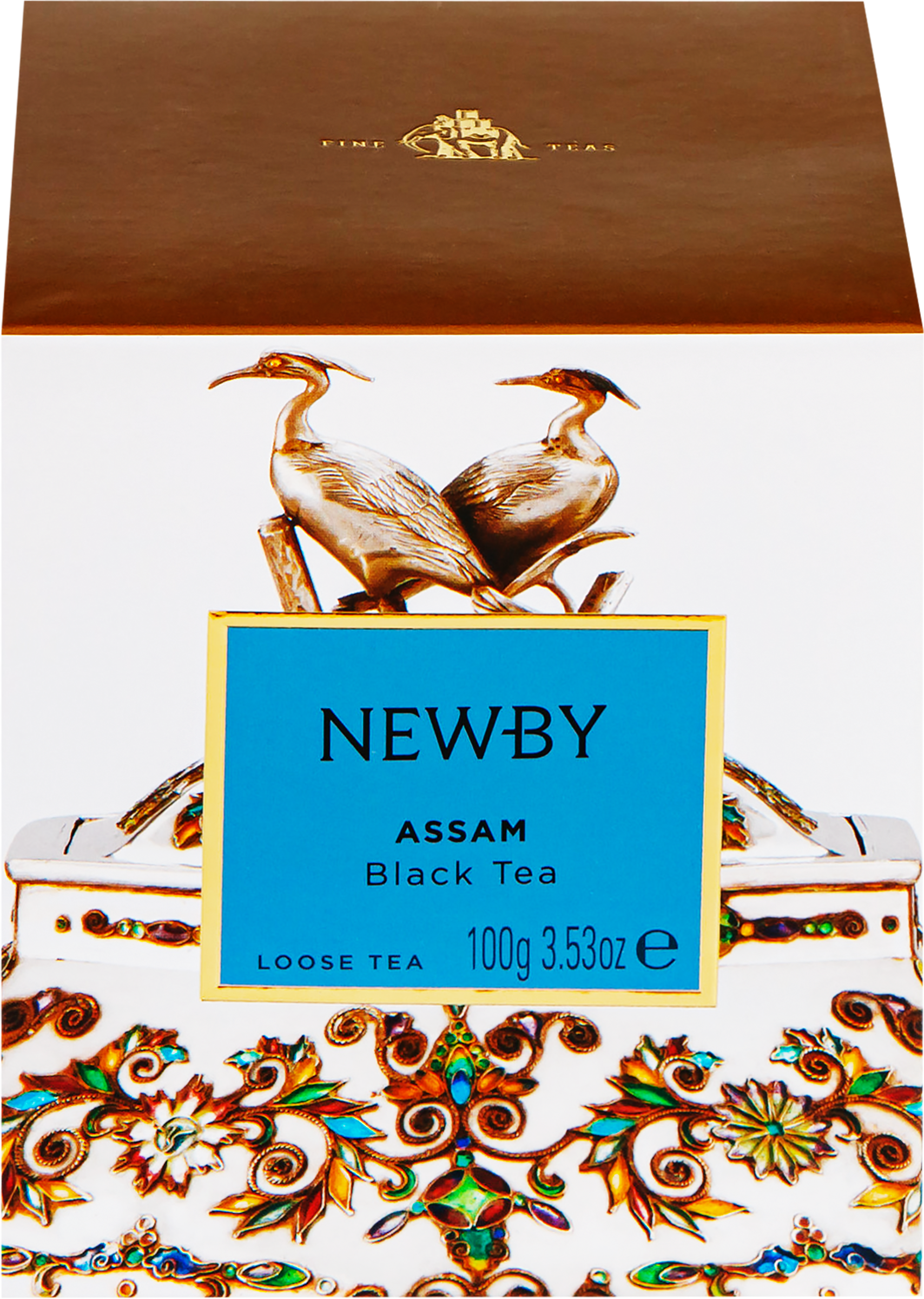 Изображение товара Чай черный NEWBY Assam байховый, листовой, 100г - крепкий и ароматный индийский чай Изображение товара Чай черный NEWBY Assam байховый, листовой, 100г - крепкий и ароматный индийский чай