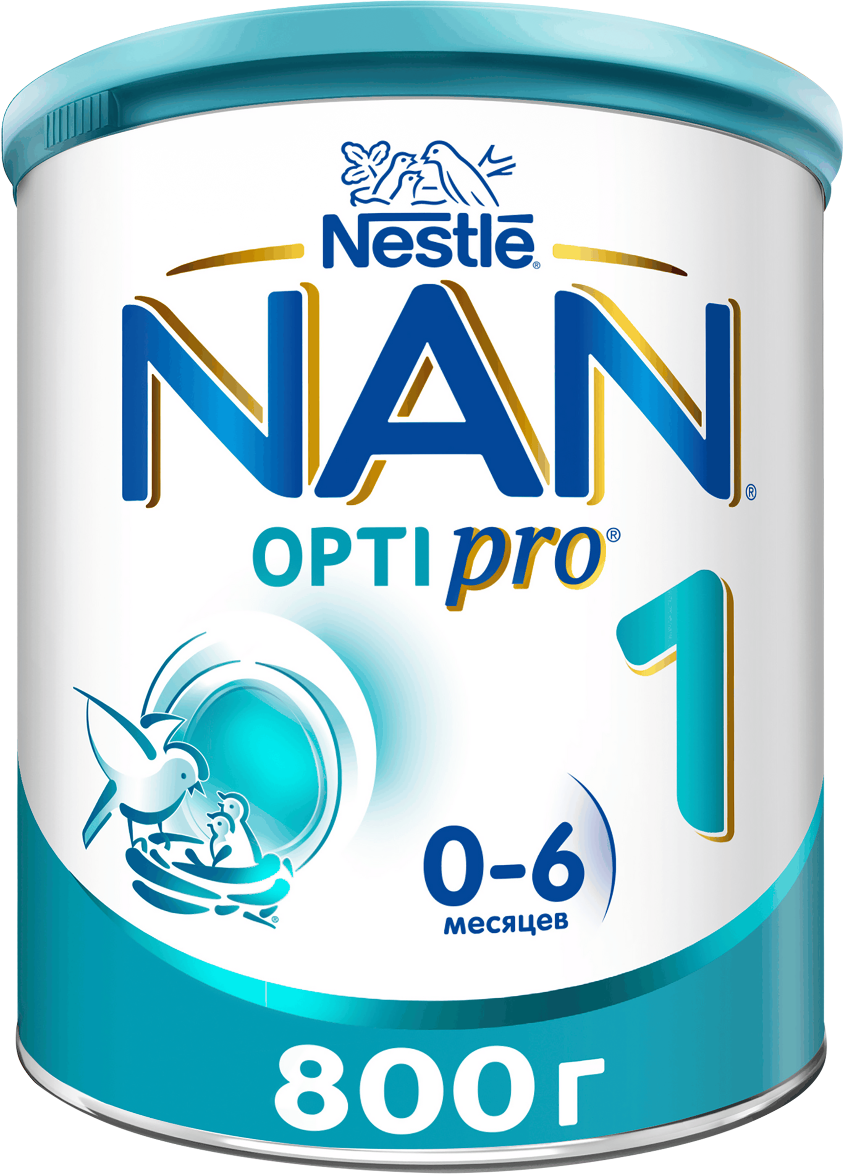 Изображение товара Смесь детская NAN 1 OptiPro, с рождения, 800г Изображение товара Смесь детская NAN 1 OptiPro, с рождения, 800г