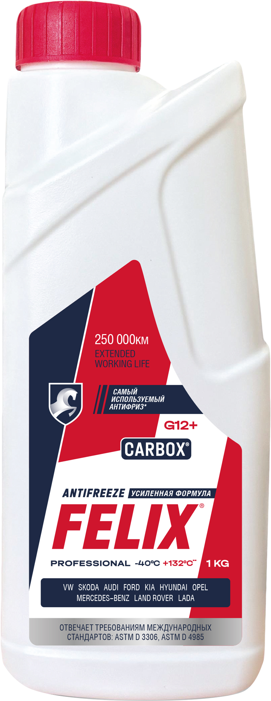 Изображение товара Антифриз FELIX Carbox G12+ красный, 1кг