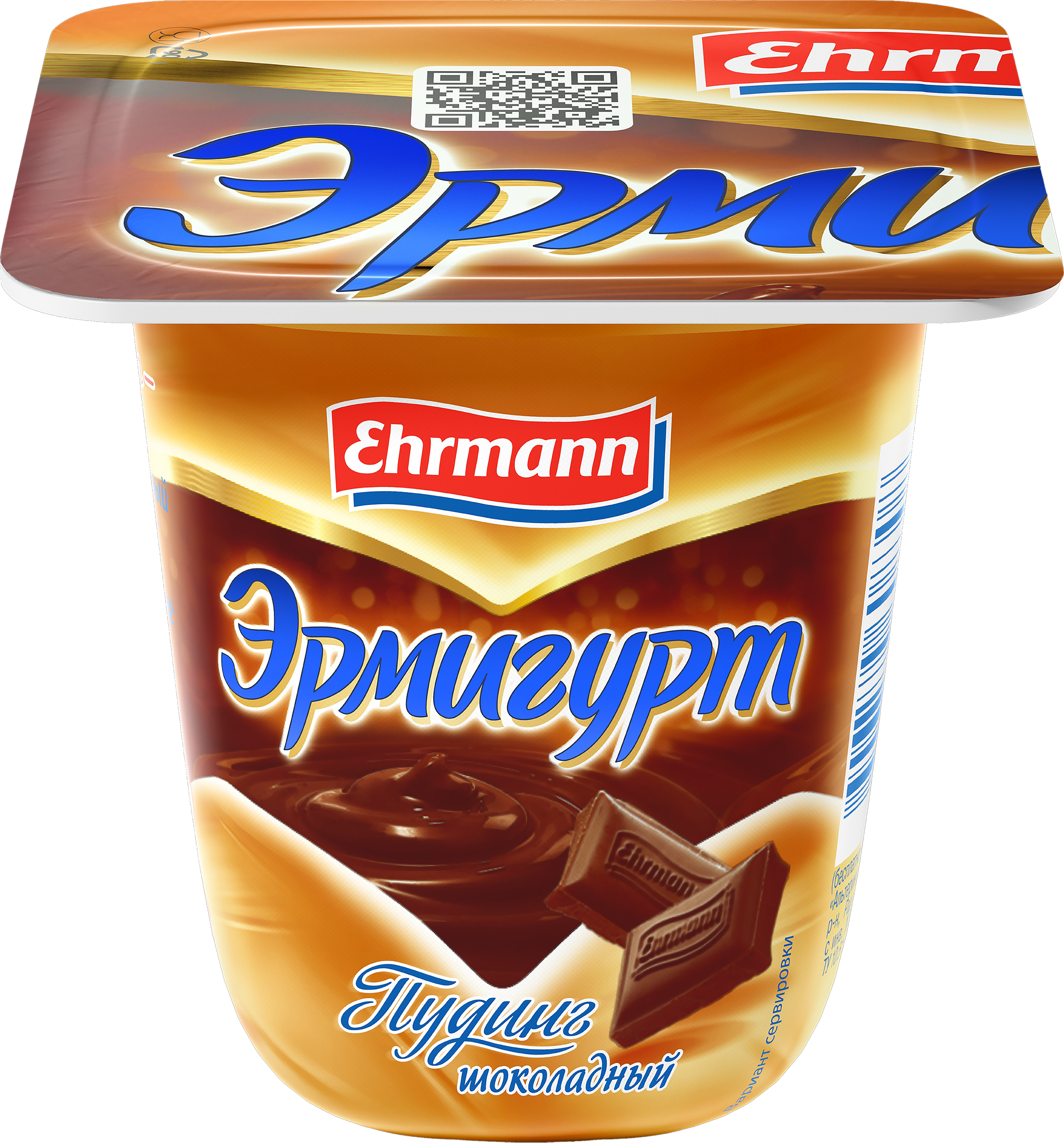 Изображение товара Пудинг EHRMANN Эрмигурт Экстра Royal Chokolate 3,2%, без змж, 100г Изображение товара Пудинг EHRMANN Эрмигурт Экстра Royal Chokolate 3,2%, без змж, 100г