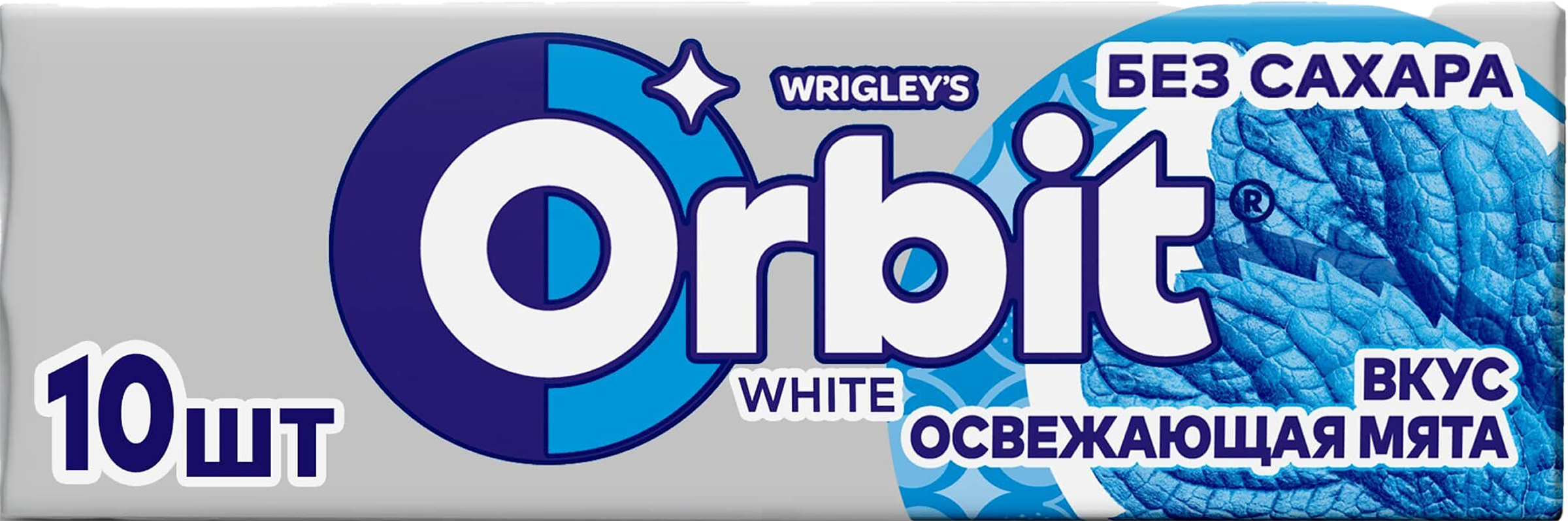Изображение товара Жевательная резинка ORBIT Белоснежный Освежающая мята 13,6г