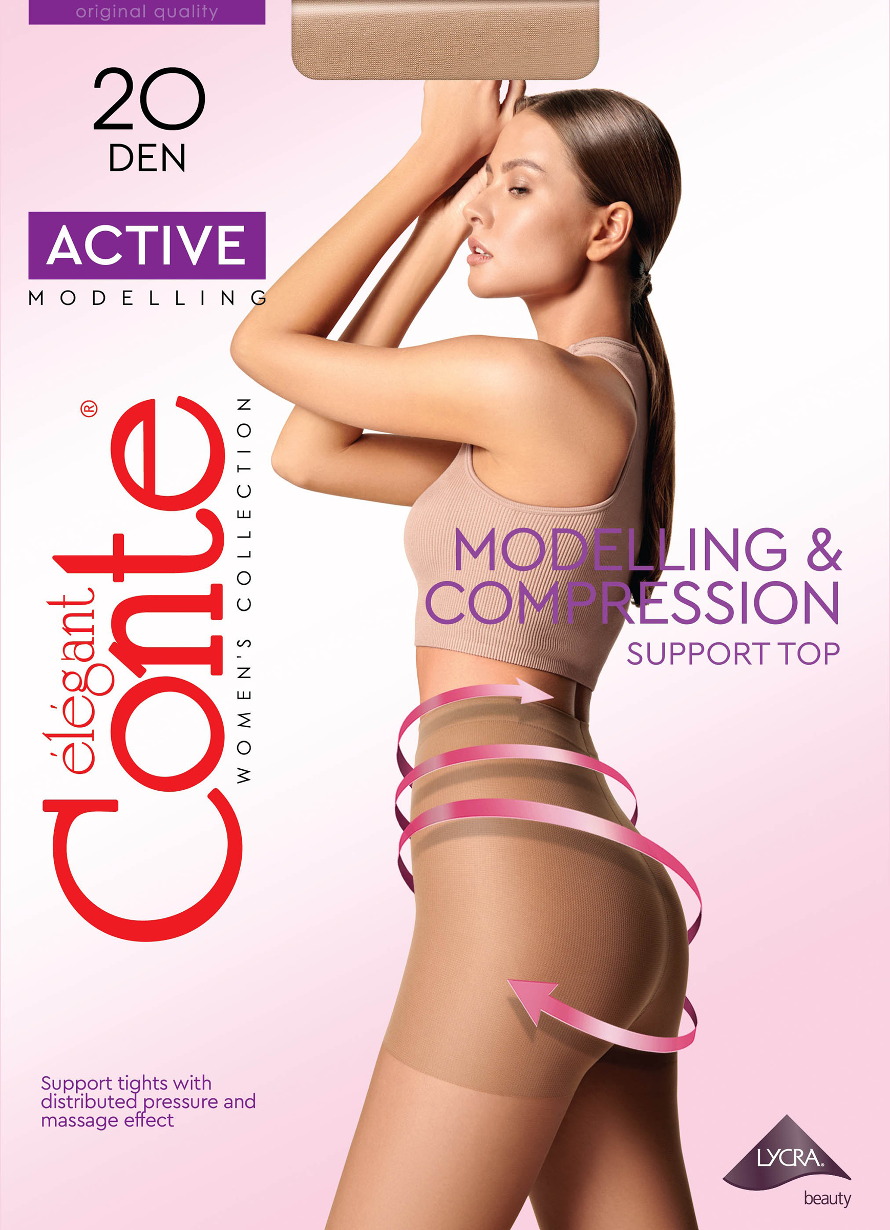 Изображение товара Колготки женские CONTE Active 20 den natural 4