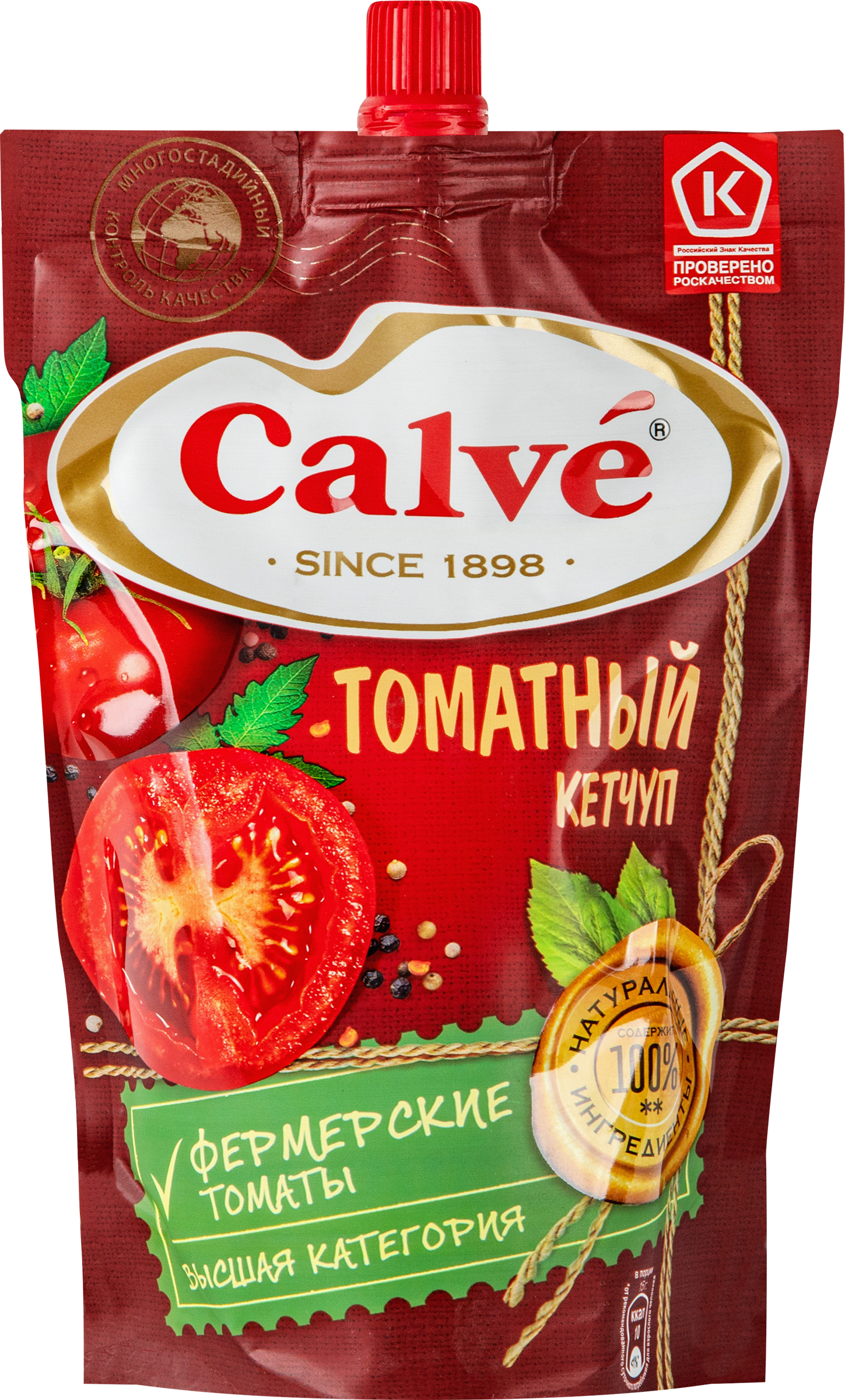 Изображение товара Кетчуп CALVE Томатный, 350г Изображение товара Кетчуп CALVE Томатный, 350г