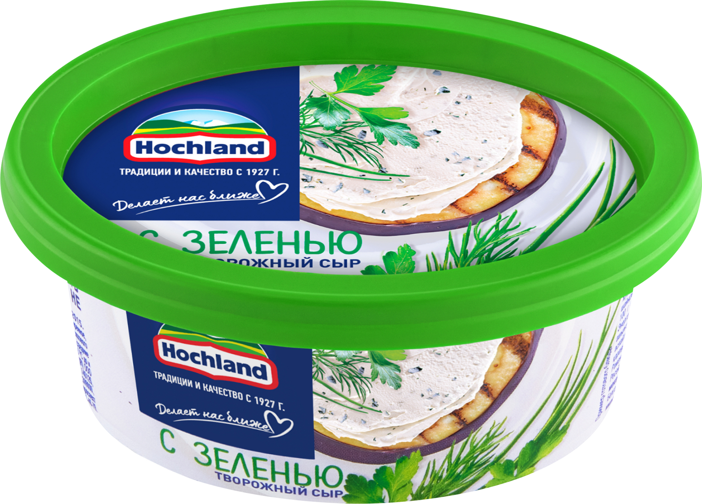 Изображение товара Творожный сыр HOCHLAND с зеленью 60% 140г натуральный для бутербродов и соусов Изображение товара Творожный сыр HOCHLAND с зеленью 60% 140г натуральный для бутербродов и соусов