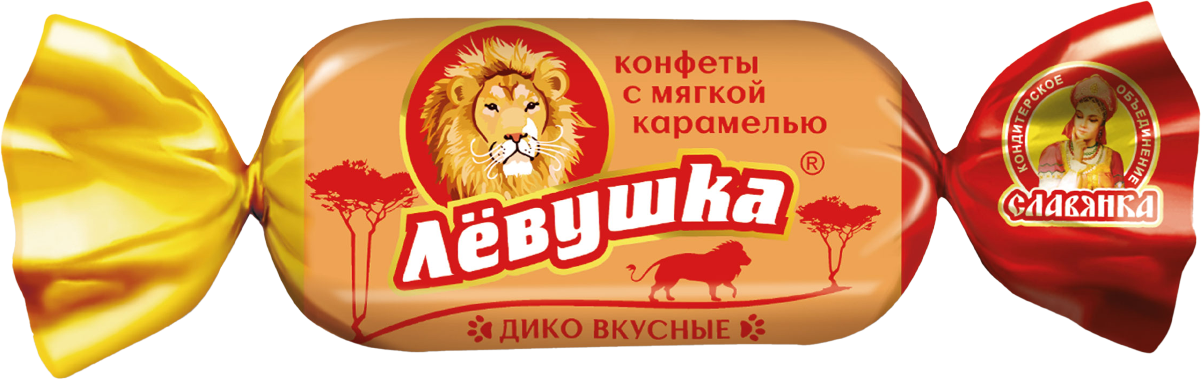 Изображение товара Конфеты СЛАВЯНКА Левушка с карамельной начинкой, весовые Изображение товара Конфеты СЛАВЯНКА Левушка с карамельной начинкой, весовые