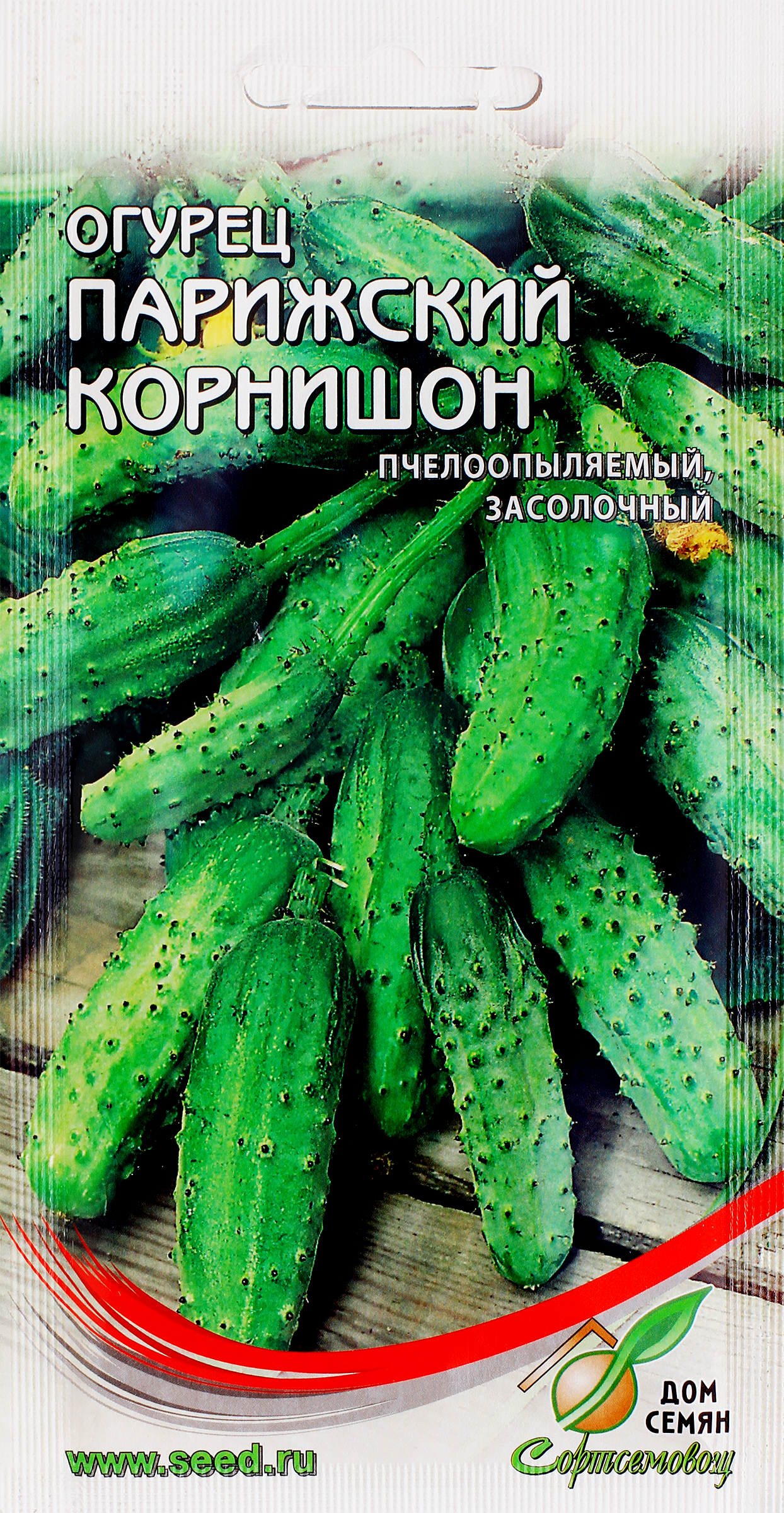 Изображение товара Семена ДОМ СЕМЯН Огурец Парижский корнишон, 0,4г Изображение товара Семена ДОМ СЕМЯН Огурец Парижский корнишон, 0,4г