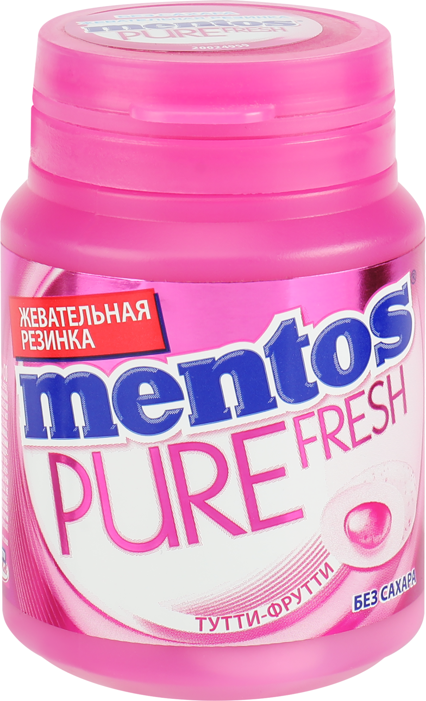 Изображение товара Жевательная резинка MENTOS Тутти Фрутти без сахара 54г Изображение товара Жевательная резинка MENTOS Тутти Фрутти без сахара 54г