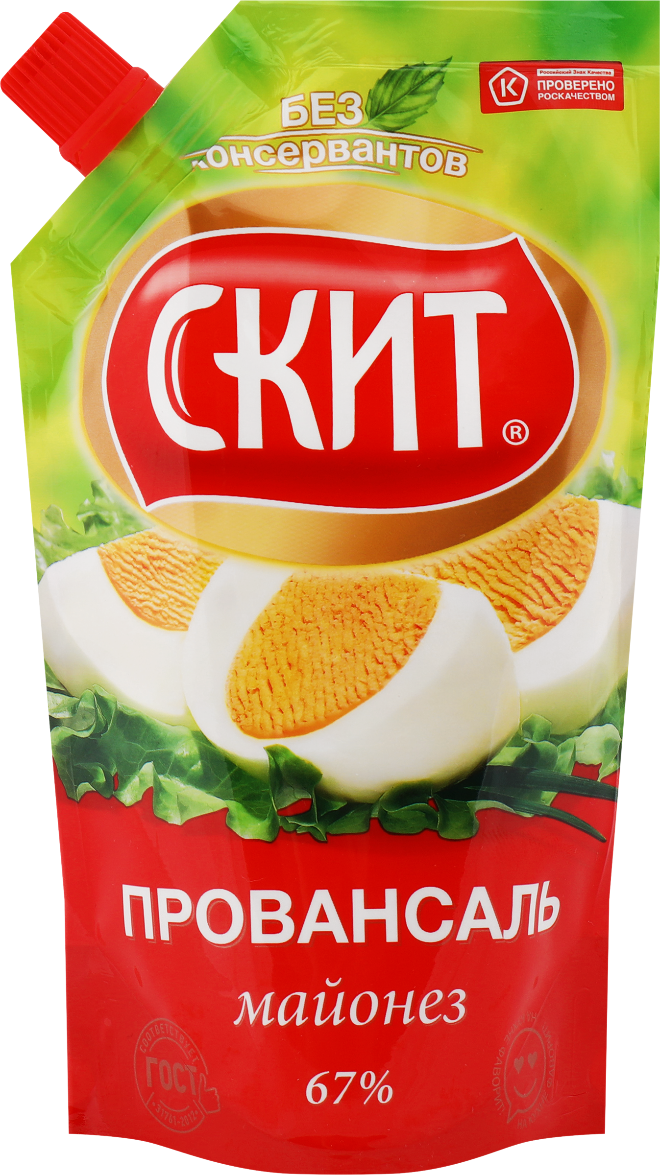 Изображение товара Майонез СКИТ Провансаль 67% в упаковке 225 мл Изображение товара Майонез СКИТ Провансаль 67% в упаковке 225 мл