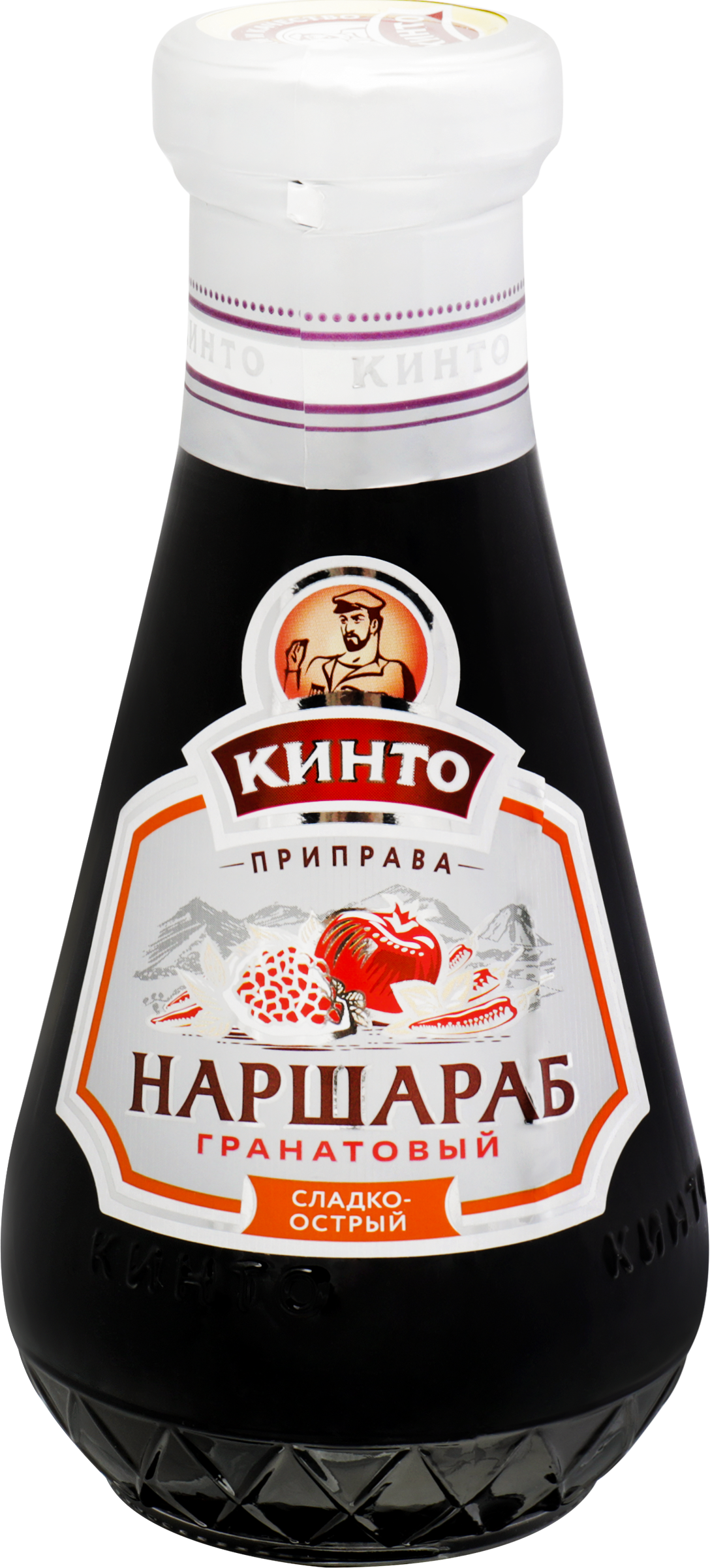 Изображение товара Соус КИНТО Наршараб гранатовый сладко-острый 380г натуральный грузинский Изображение товара Соус КИНТО Наршараб гранатовый сладко-острый 380г натуральный грузинский