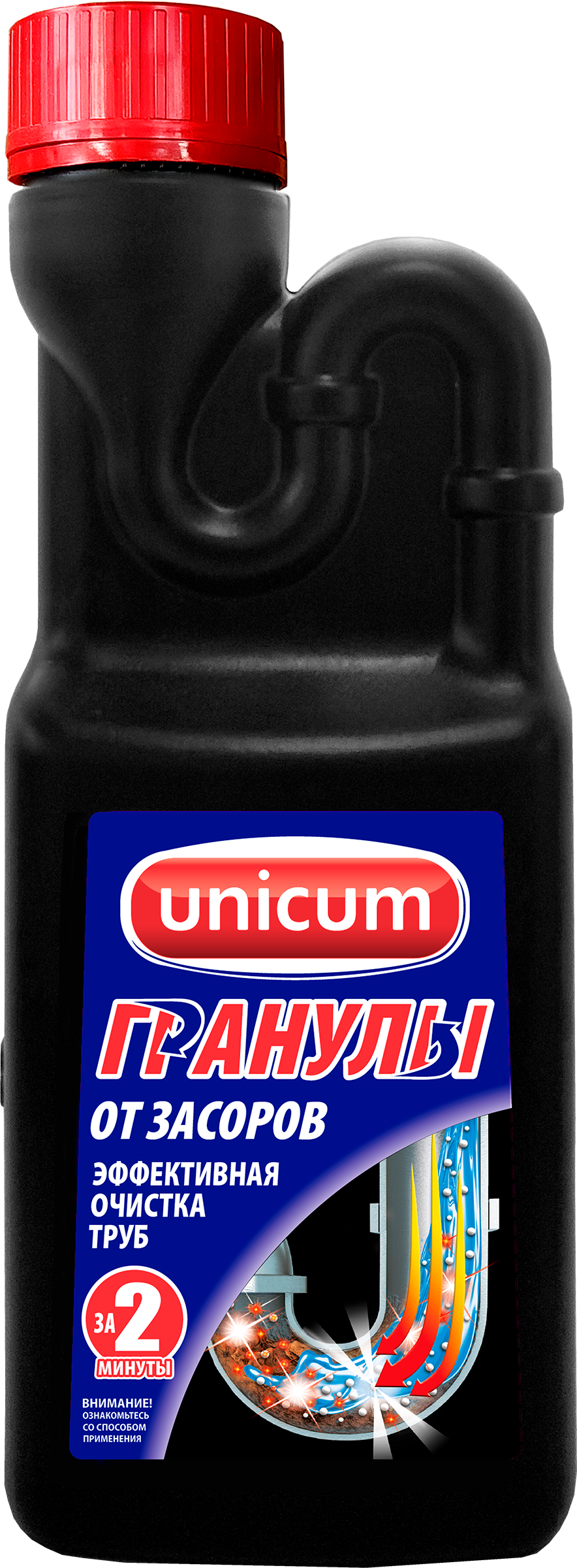 Изображение товара Средство для удаления засоров UNICUM Tornado гранулированное 600г Изображение товара Средство для удаления засоров UNICUM Tornado гранулированное 600г