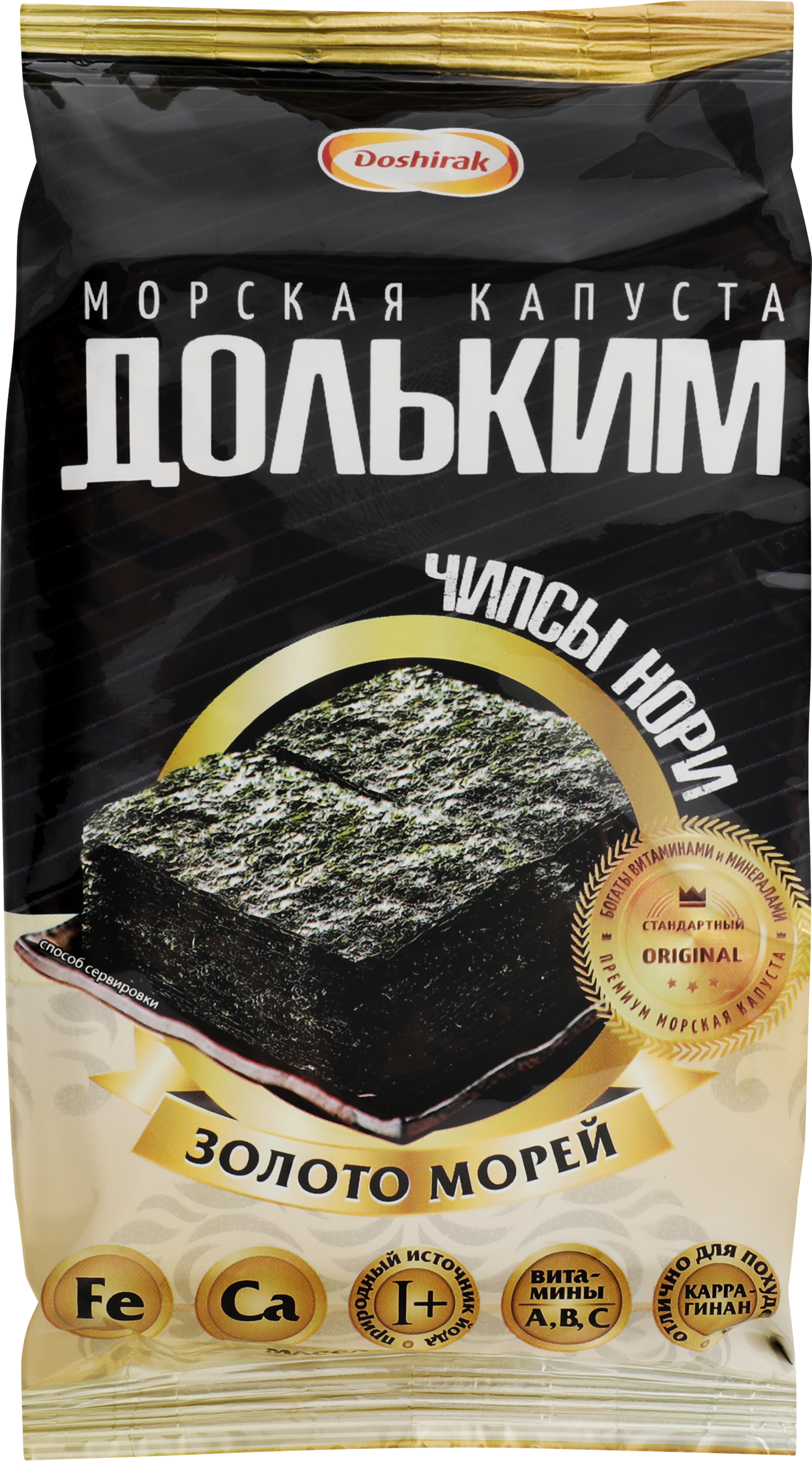 Изображение товара Морская капуста DOSHIRAK Доль Ким 5г для суши и роллов натуральная