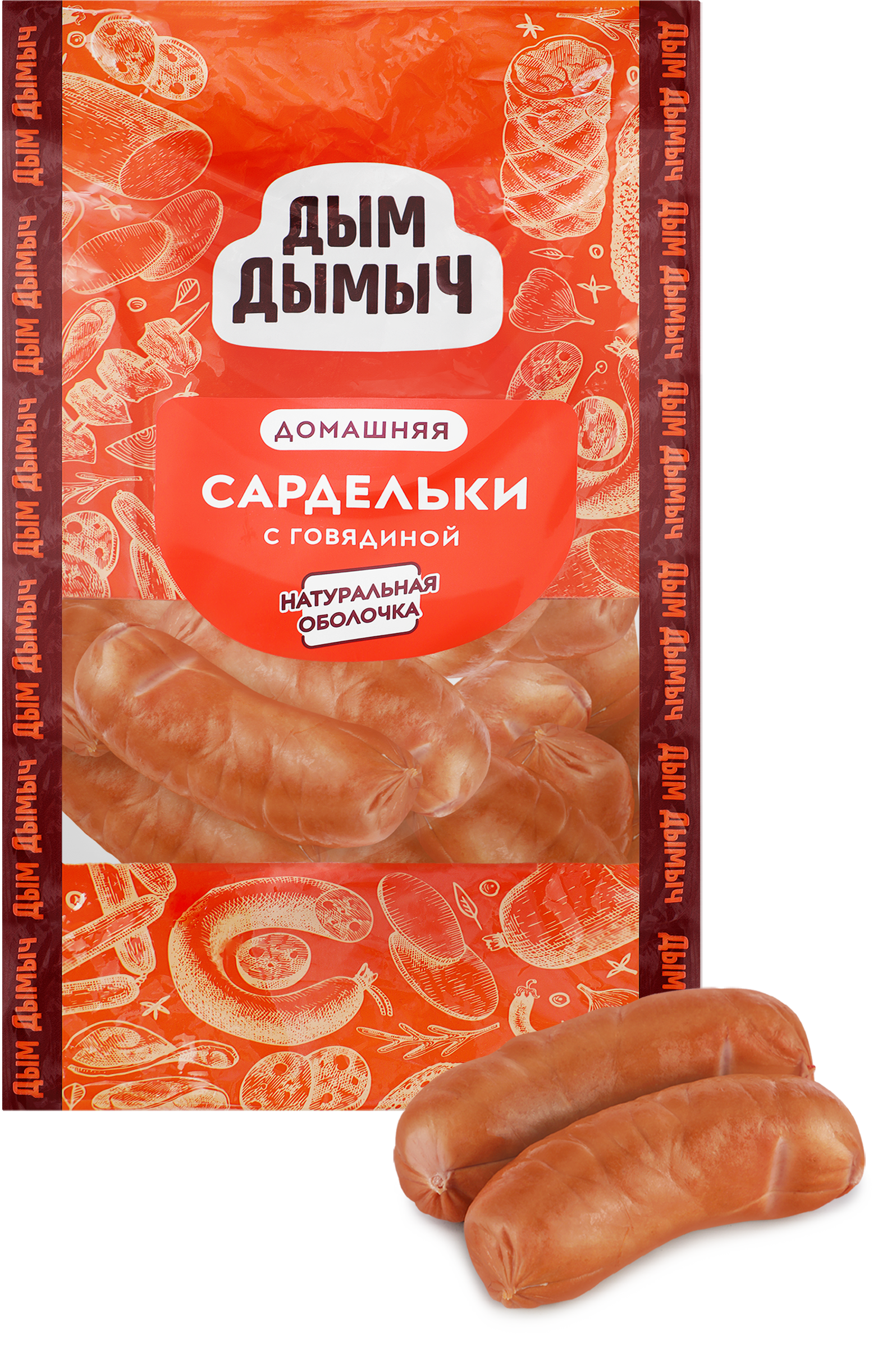 Изображение товара Сардельки ДЫМ ДЫМЫЧ с говядиной, натуральная оболочка, 535.99 руб Изображение товара Сардельки ДЫМ ДЫМЫЧ с говядиной, натуральная оболочка, 535.99 руб