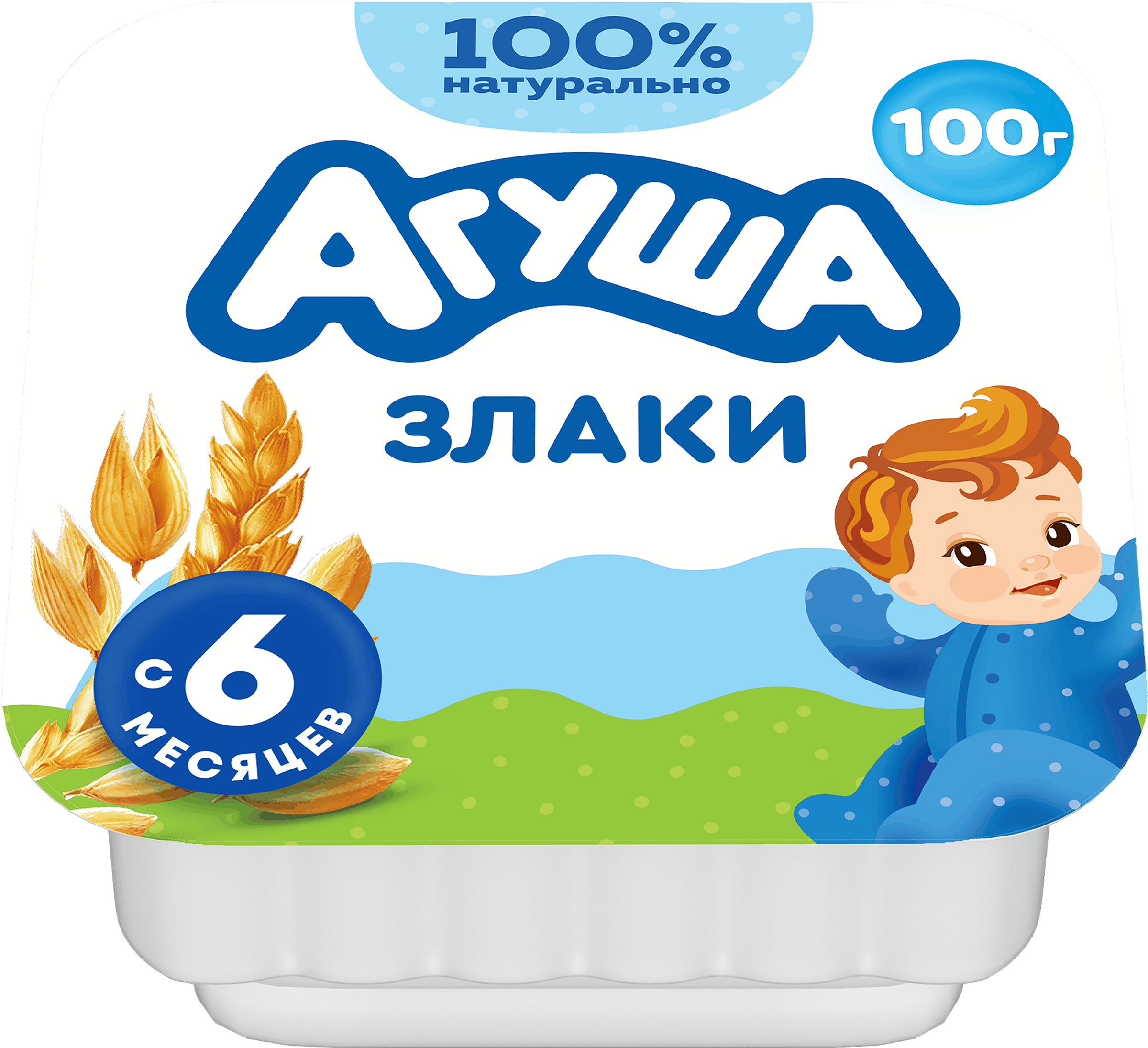 Изображение товара Творог детский АГУША Злаки 3,9%, с 6 месяцев, без змж, 100г Изображение товара Творог детский АГУША Злаки 3,9%, с 6 месяцев, без змж, 100г