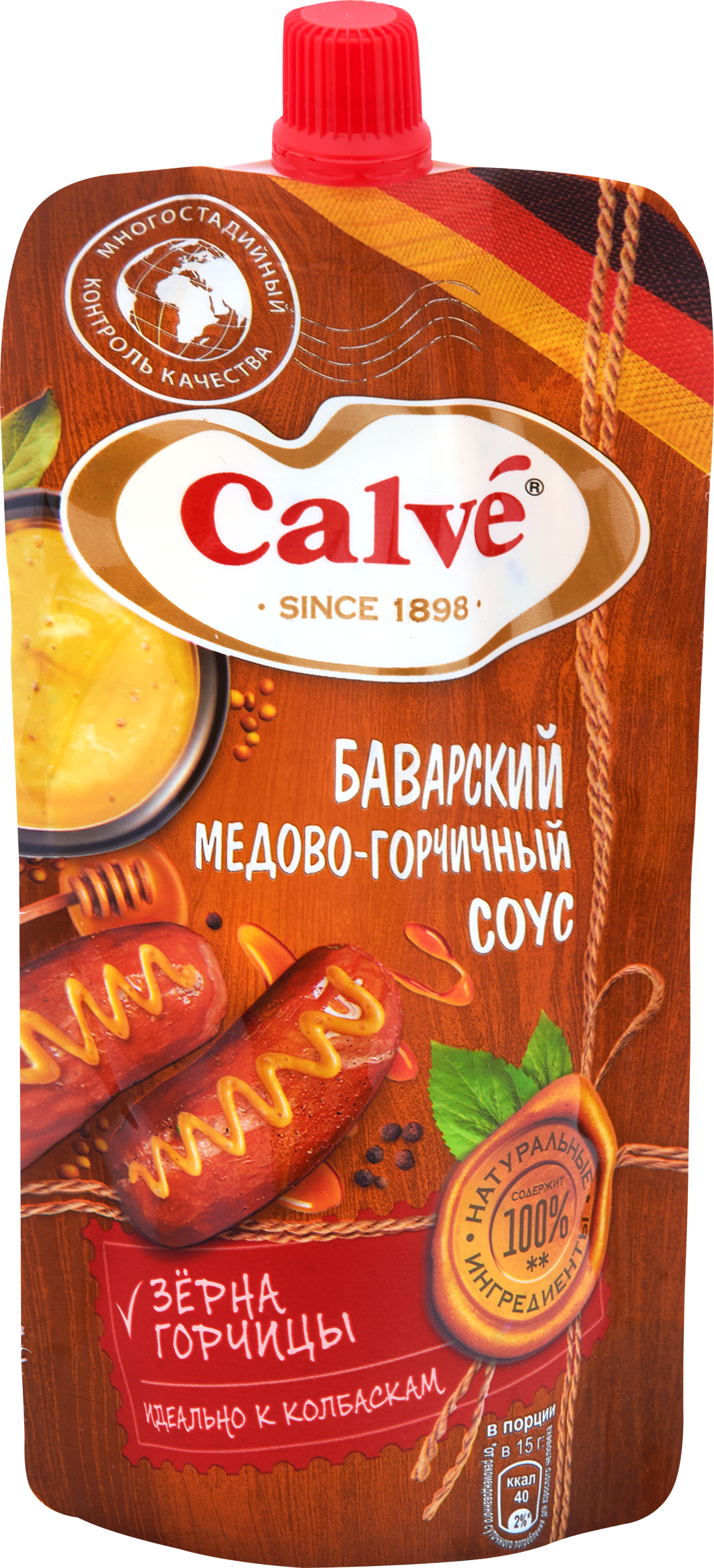 Изображение товара Соус CALVE Медово-горчичный, 230г Изображение товара Соус CALVE Медово-горчичный, 230г