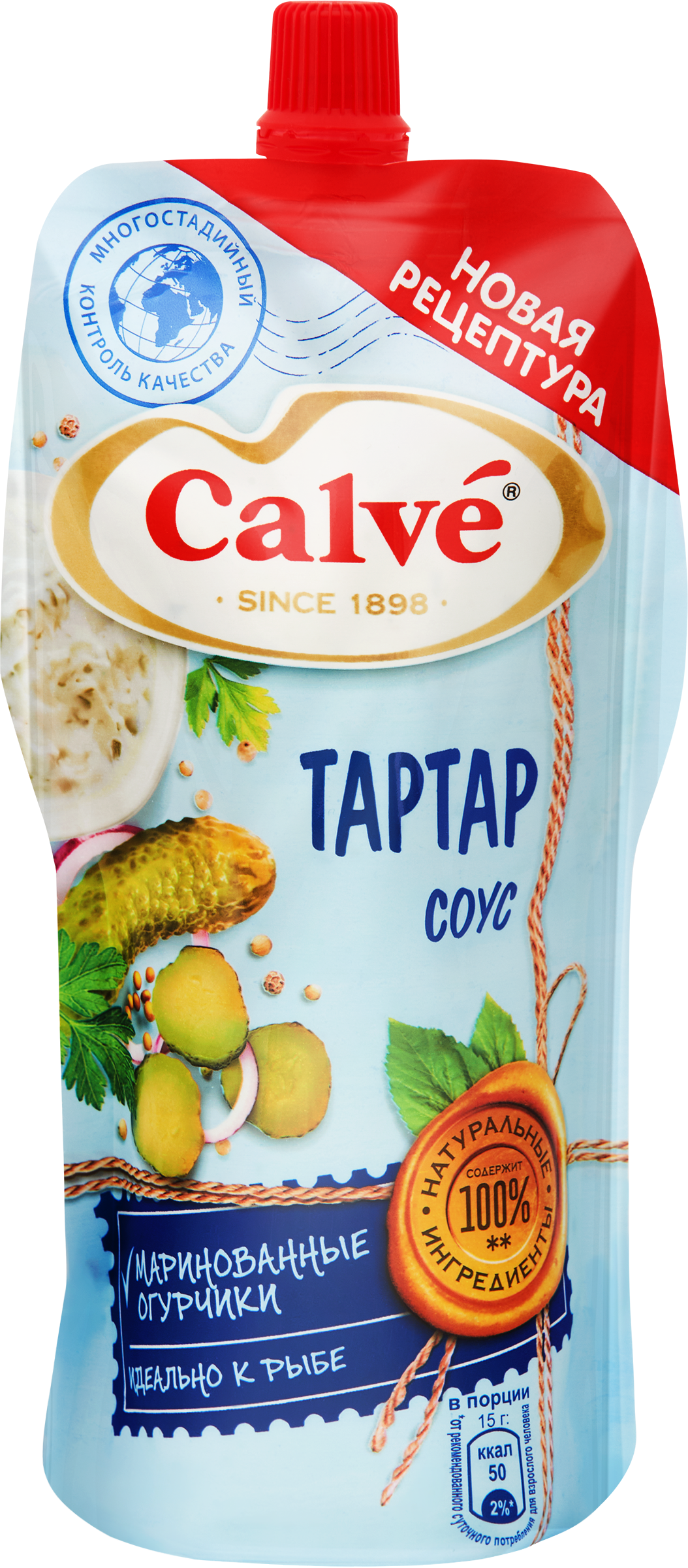 Изображение товара Соус CALVE Тартар 230г классический французский соус