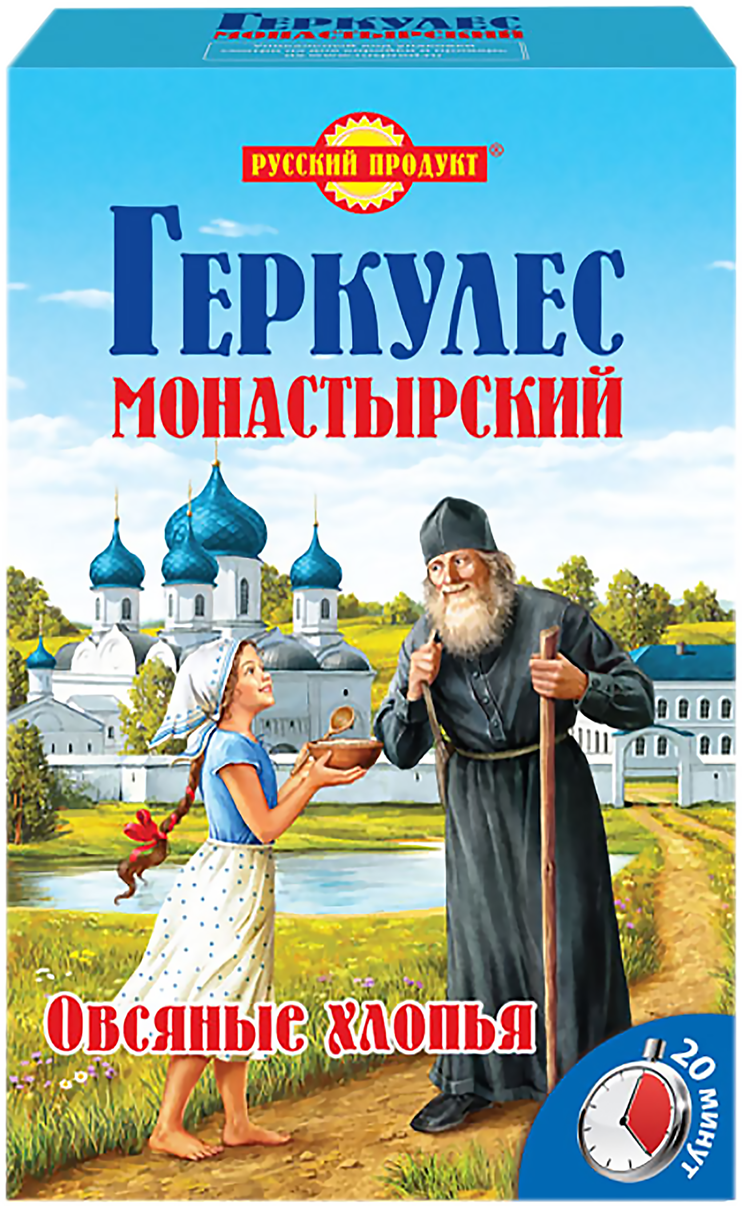 Изображение товара Хлопья овсяные ГЕРКУЛЕС Монастырский 500г для полезного завтрака Изображение товара Хлопья овсяные ГЕРКУЛЕС Монастырский 500г для полезного завтрака