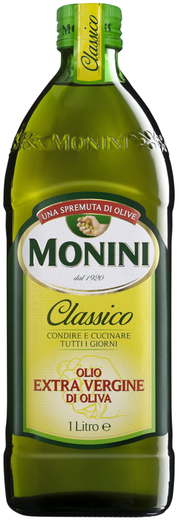 Изображение товара Масло оливковое MONINI Classico Extra Vergine, 1л, нерафинированное Изображение товара Масло оливковое MONINI Classico Extra Vergine, 1л, нерафинированное