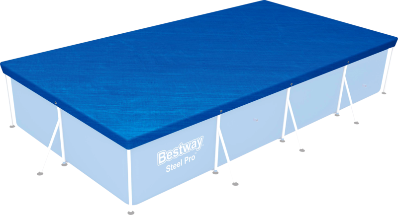 Изображение товара Тент для каркасного бассейна BESTWAY Flowclear 410х226см, Арт. 58107 Изображение товара Тент для каркасного бассейна BESTWAY Flowclear 410х226см, Арт. 58107