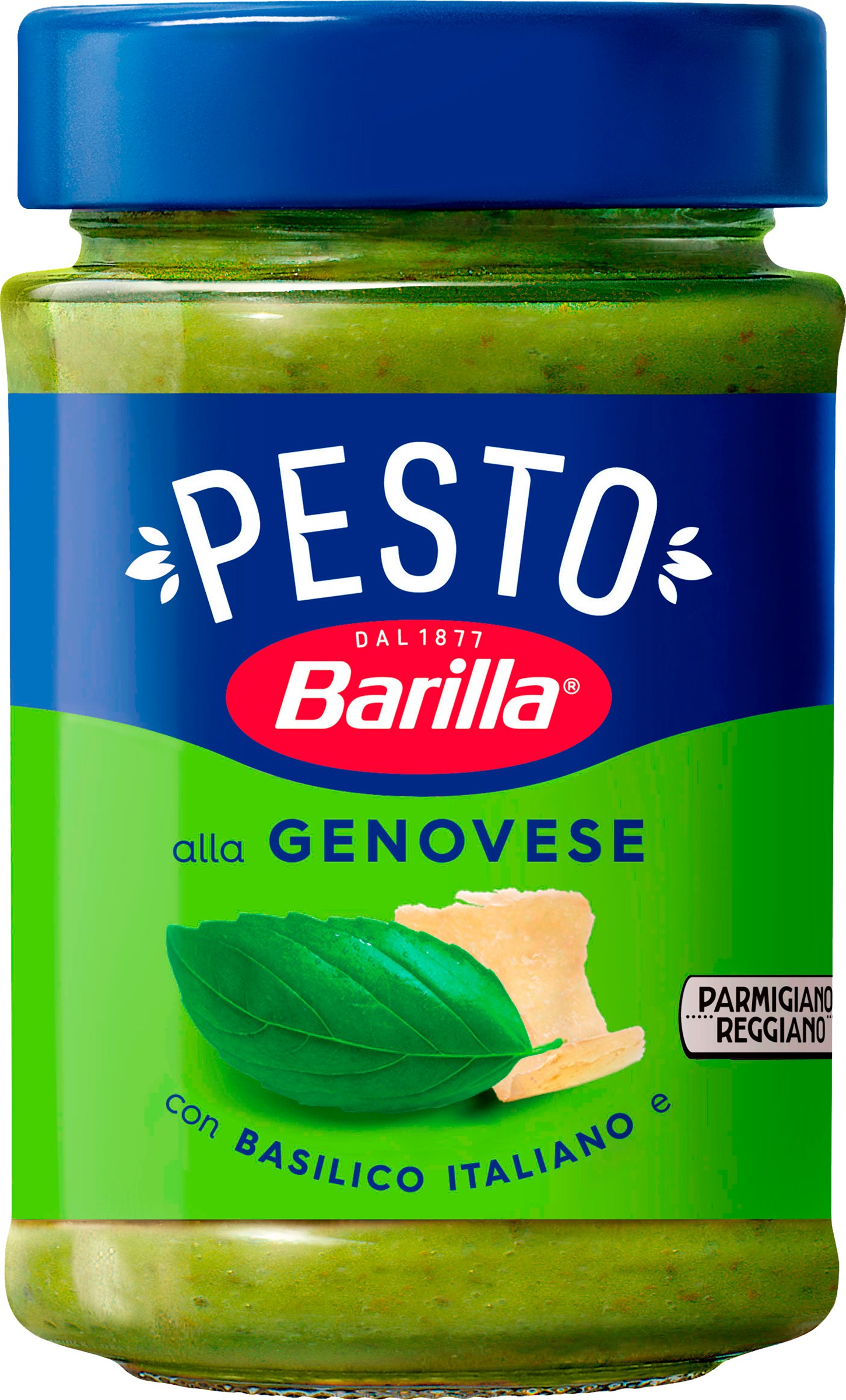 Изображение товара Соус BARILLA Pesto alla Genovese с базиликом 190г натуральный для пасты и блюд Изображение товара Соус BARILLA Pesto alla Genovese с базиликом 190г натуральный для пасты и блюд